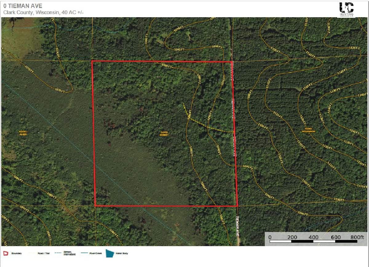 This 40 acre tract is the “Northwoods Dream”!