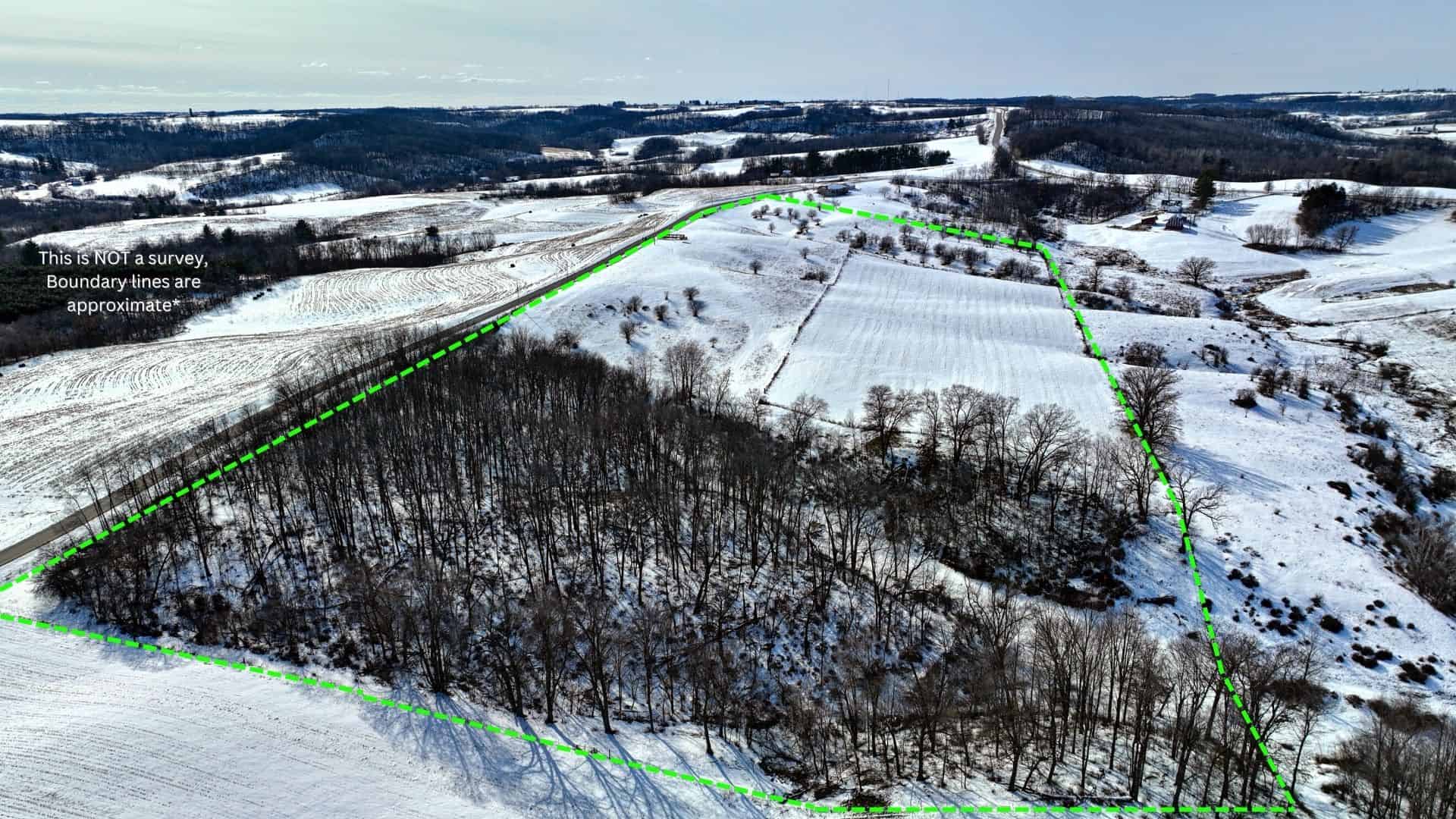 Kendall, WI, 30+ Acres – Awesome Building Site!