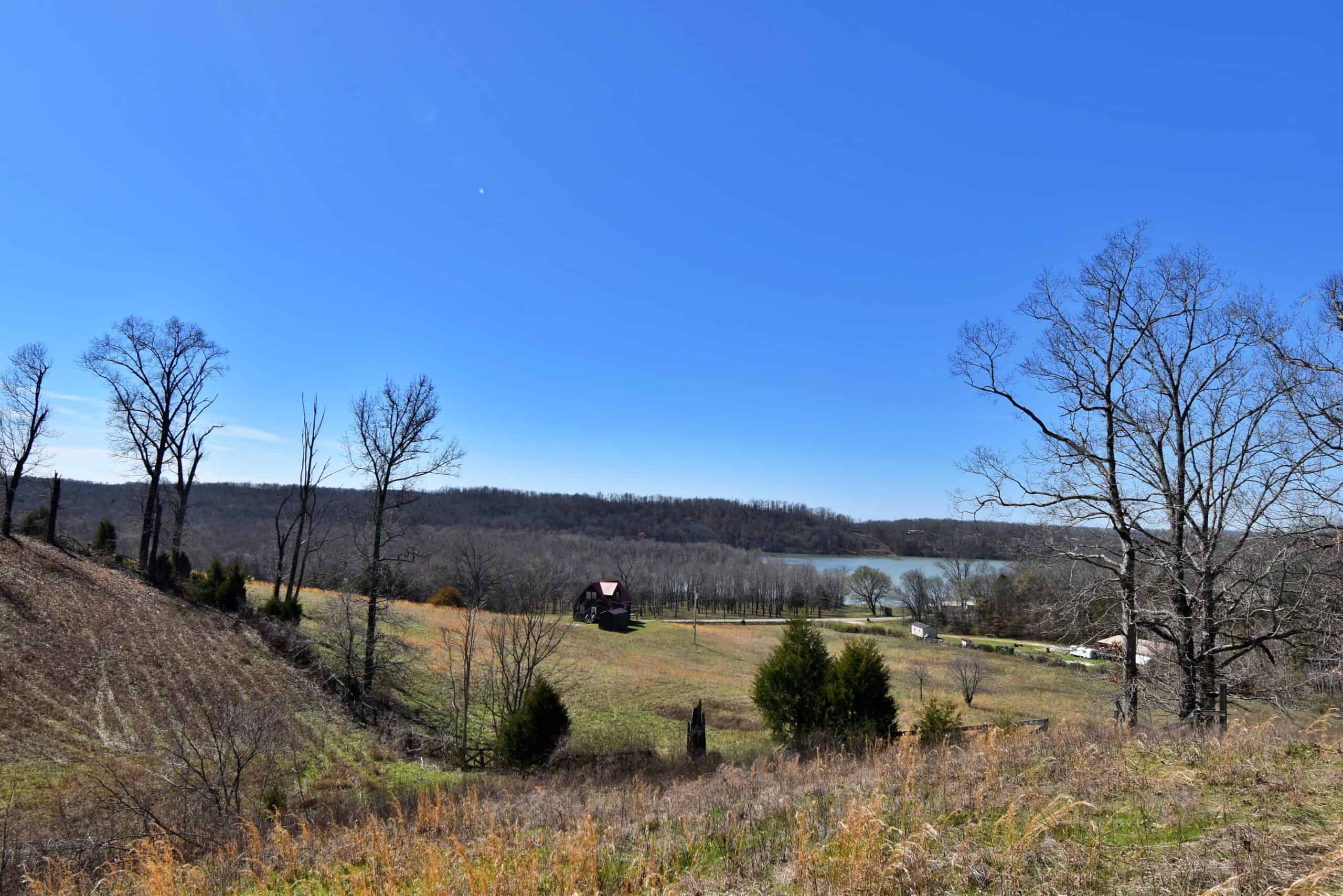 Vacant Land For Sale near Tennessee River with seasonal stream.
