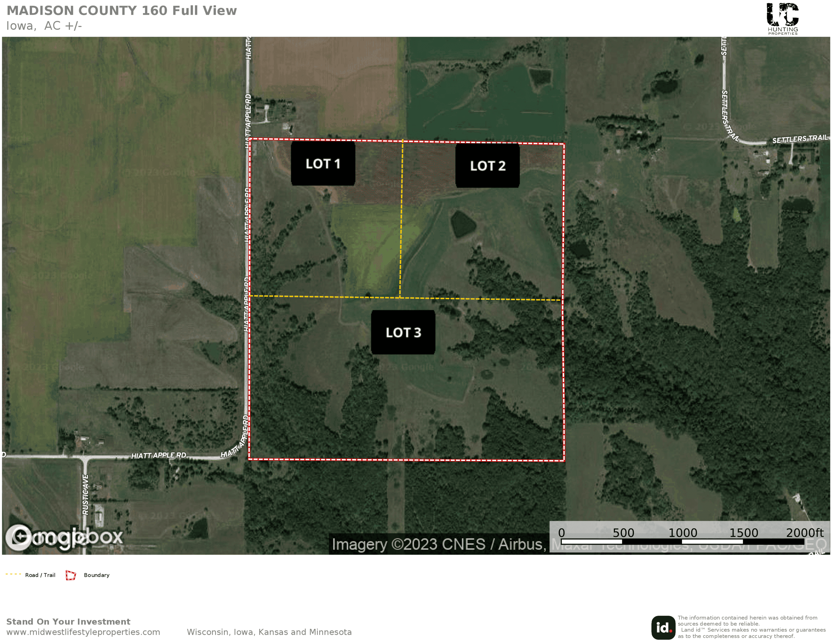 160 Acres Total with Tillable Land Truro, IA