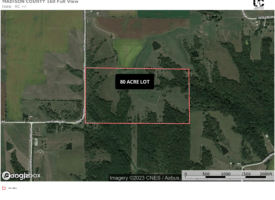 80 acres +/- and Currently Offers 9.39 Acres of Tillable Ground Truro IA