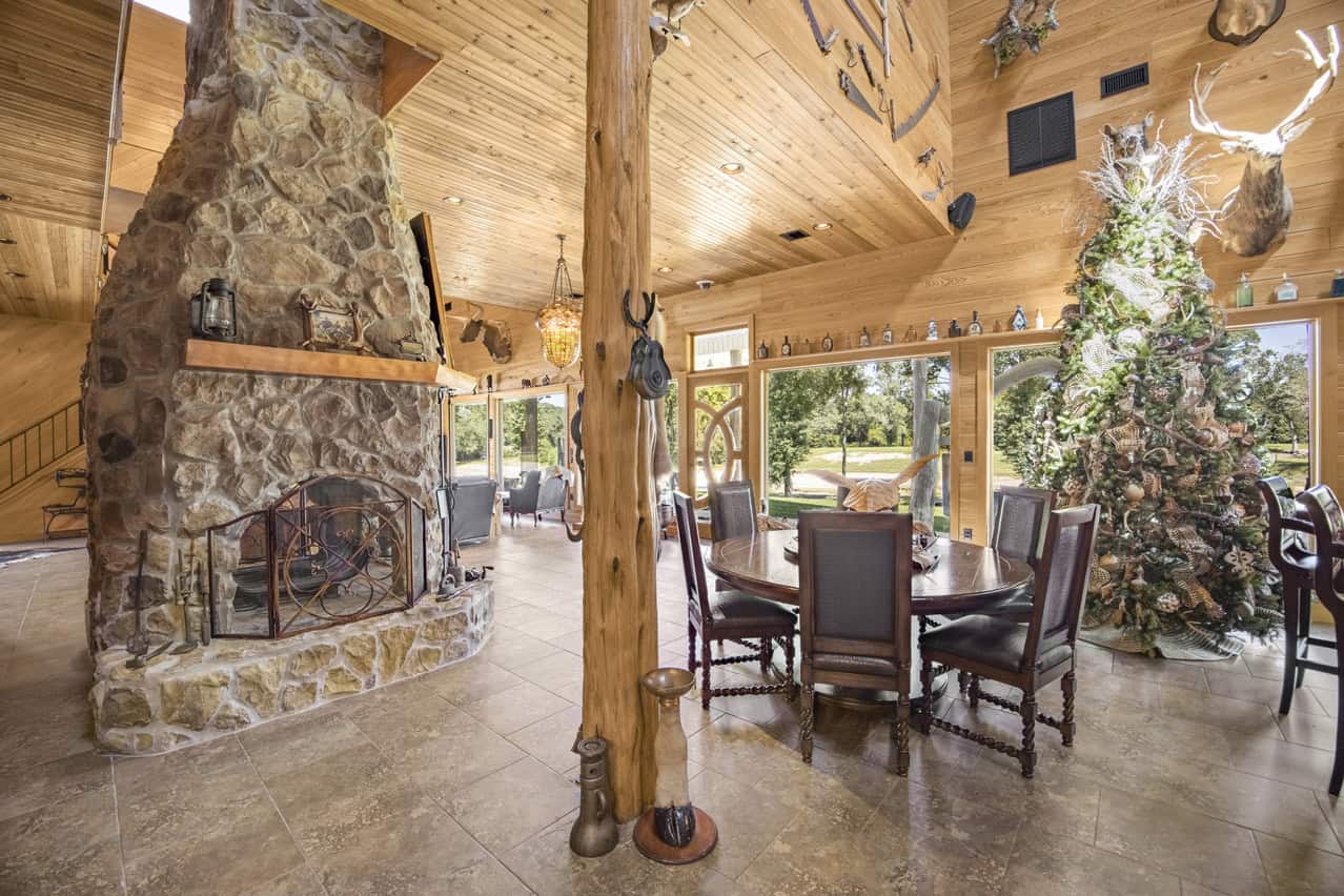 Hunting Land for Sale Wilkinson County MS with Custom Lodge
