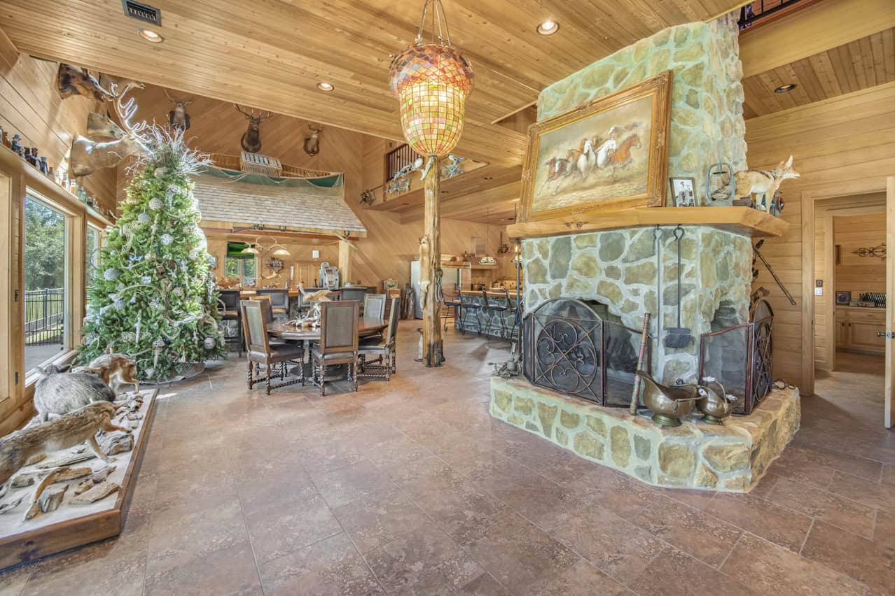 Hunting Land for Sale Wilkinson County MS with Custom Lodge