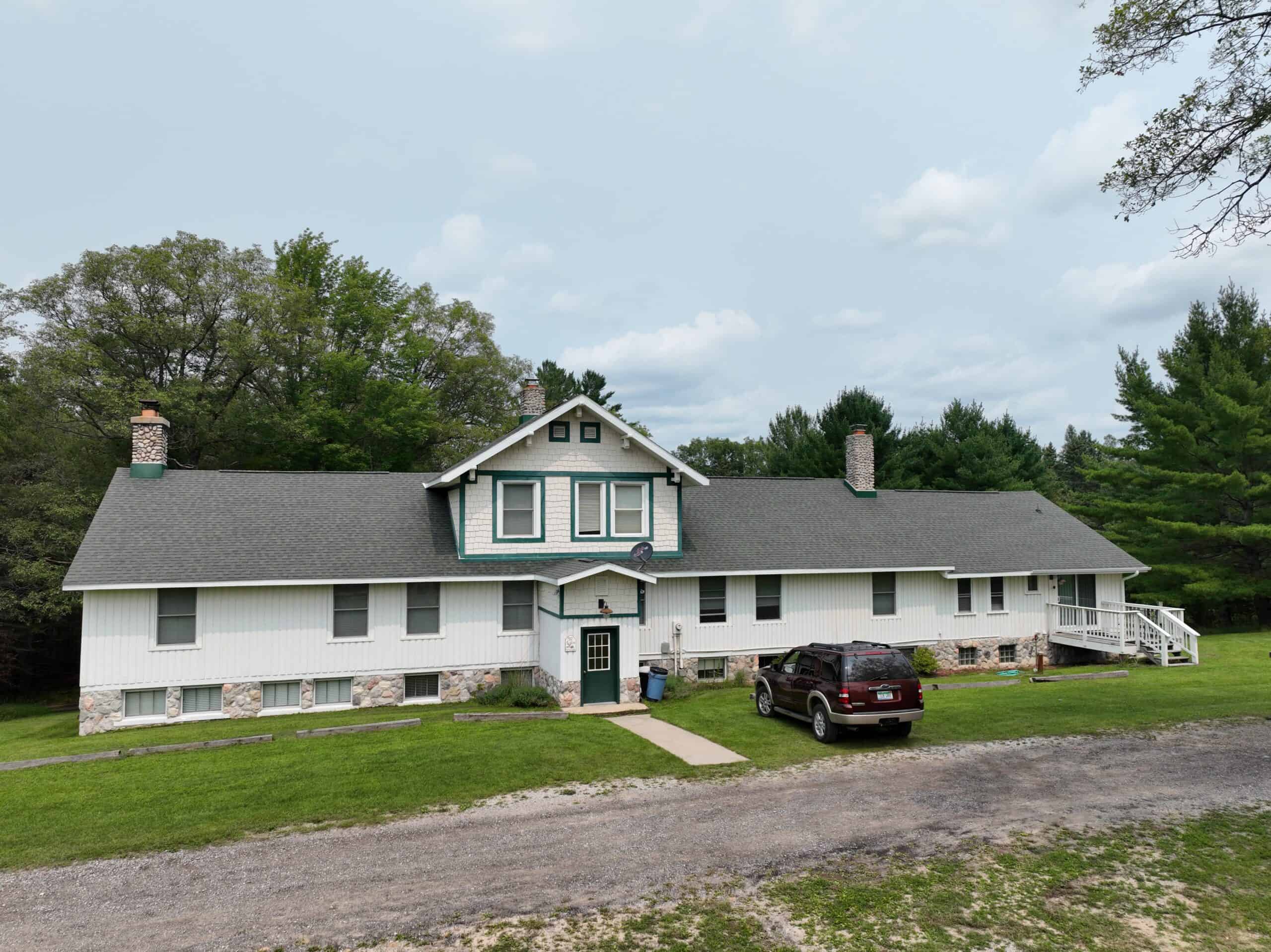 Northern Michigan Hunting Property 3,000-Acres Hunting Lodge Waterfront Beaver Lake Alpena County, MI