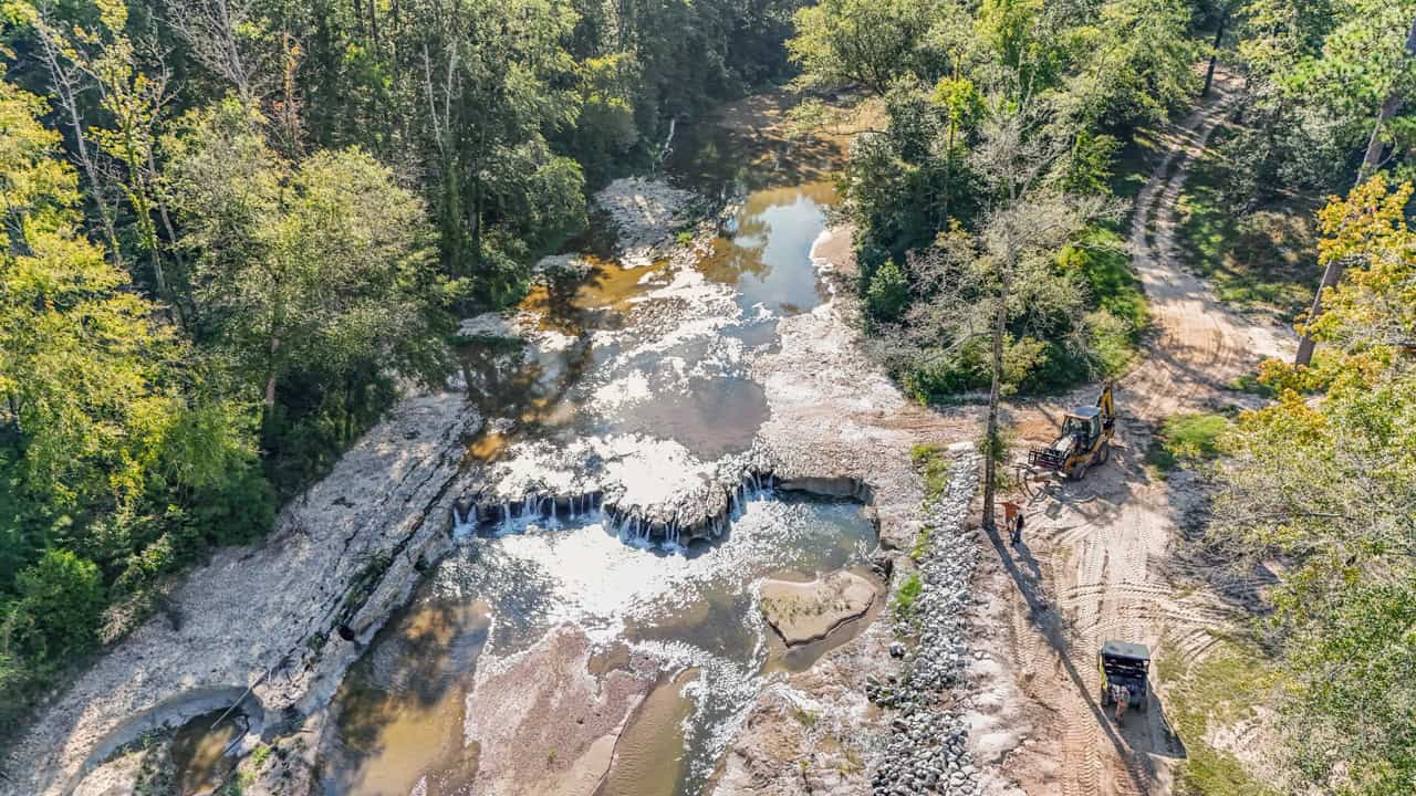 Hunting Land for Sale Wilkinson County MS with Custom Lodge