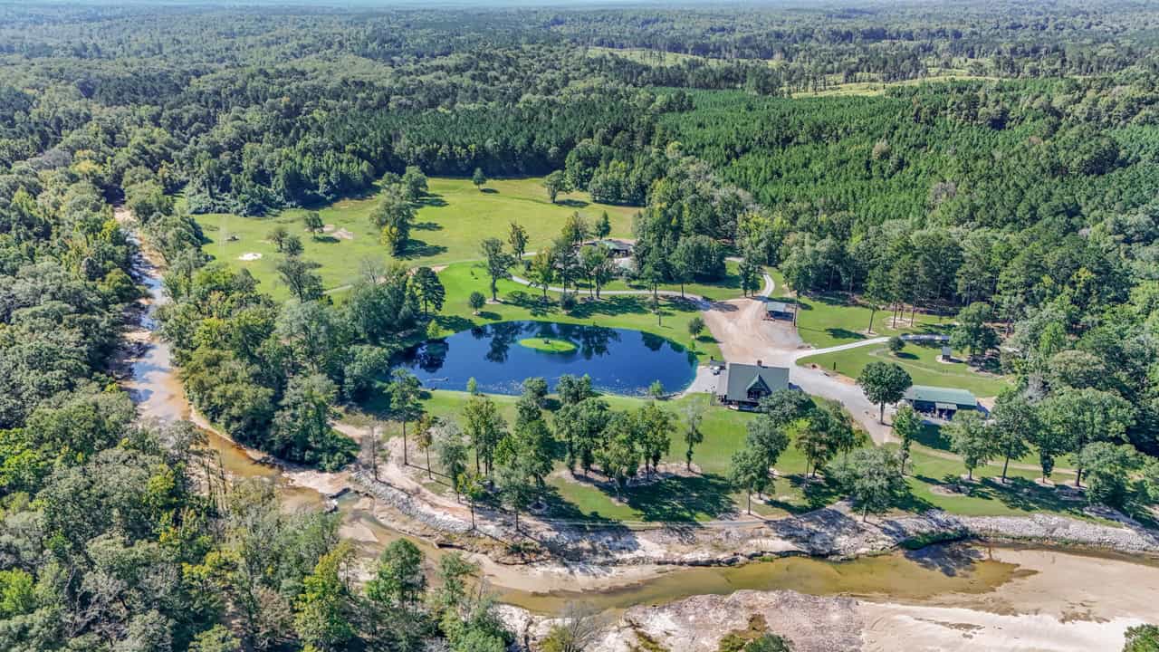 Hunting Land for Sale Wilkinson County MS with Custom Lodge