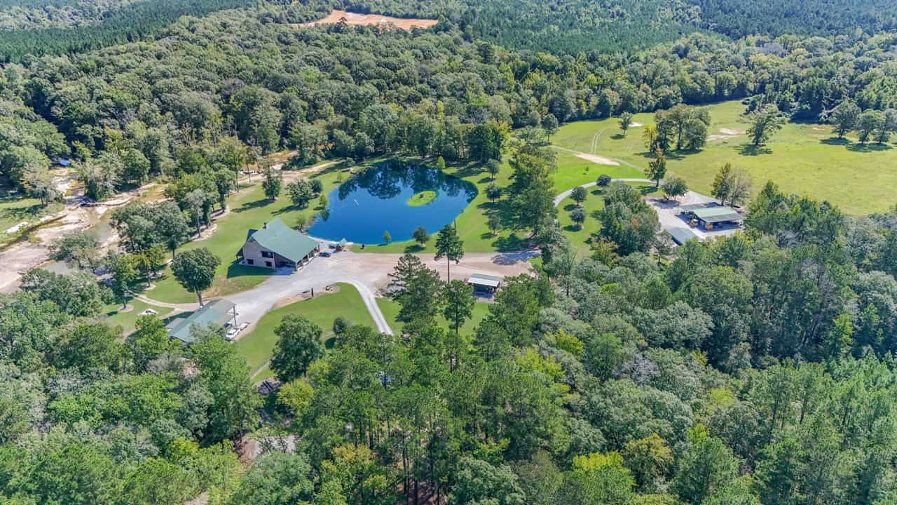 Hunting Land for Sale Wilkinson County MS with Custom Lodge