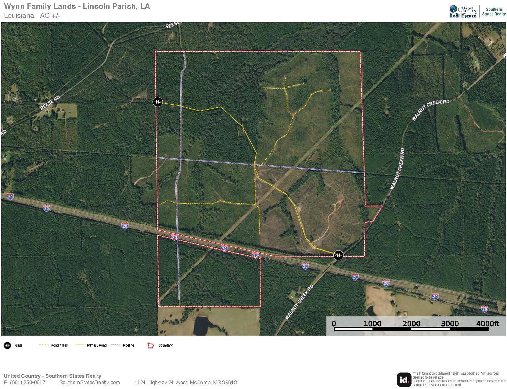 700 Acres Land for Sale Lincoln Parish, LA