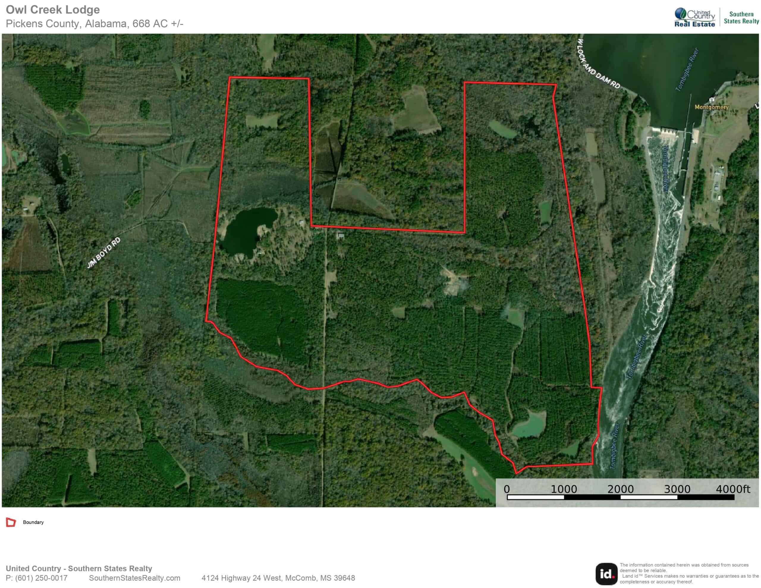 668 Acre Turnkey Hunting Property Sleeps 22 in West AL