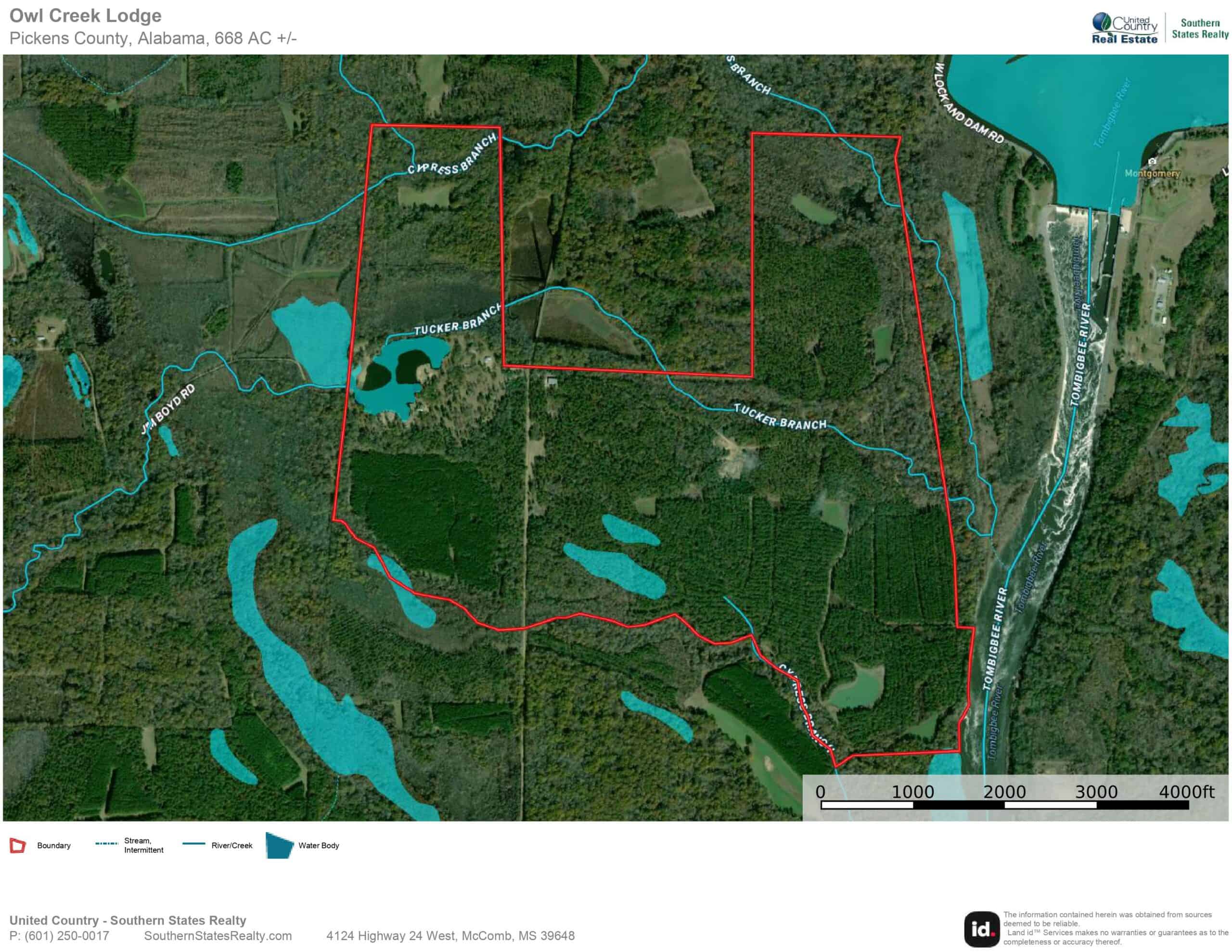 668 Acre Turnkey Hunting Property Sleeps 22 in West AL