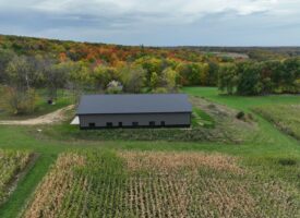 Recreational Land with Metal Building for Sale in Sauk County, Wisconsin