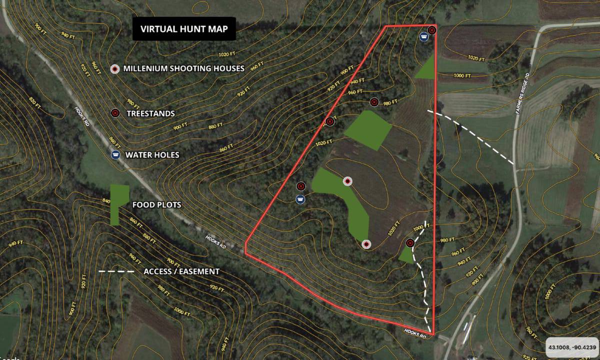 Recreational Land for sale in Iowa County, WI UC Hunting Properties
