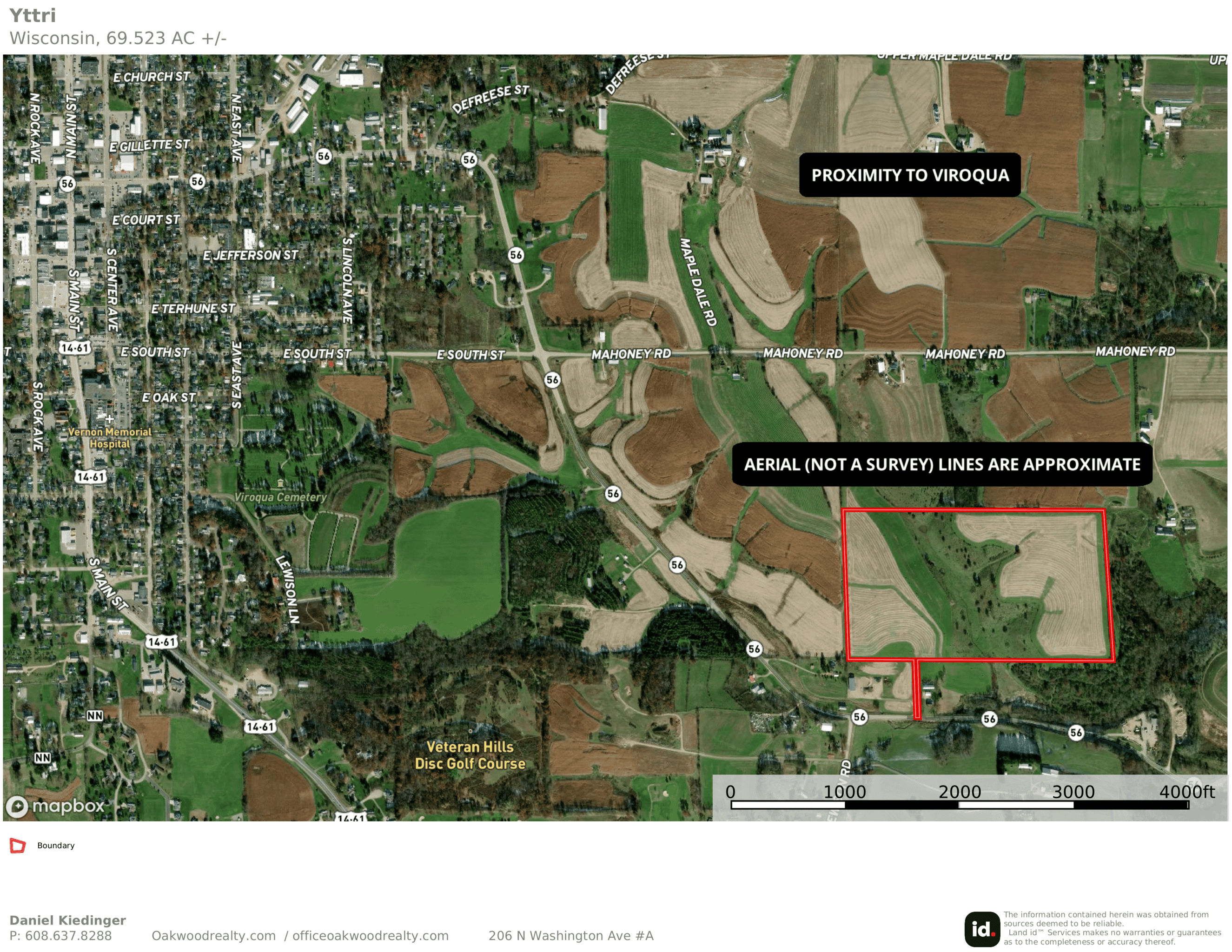 Approx. 69.52 Acres of Beautiful Land (Approx. 50 Acres Tillable) SW Wisconsin