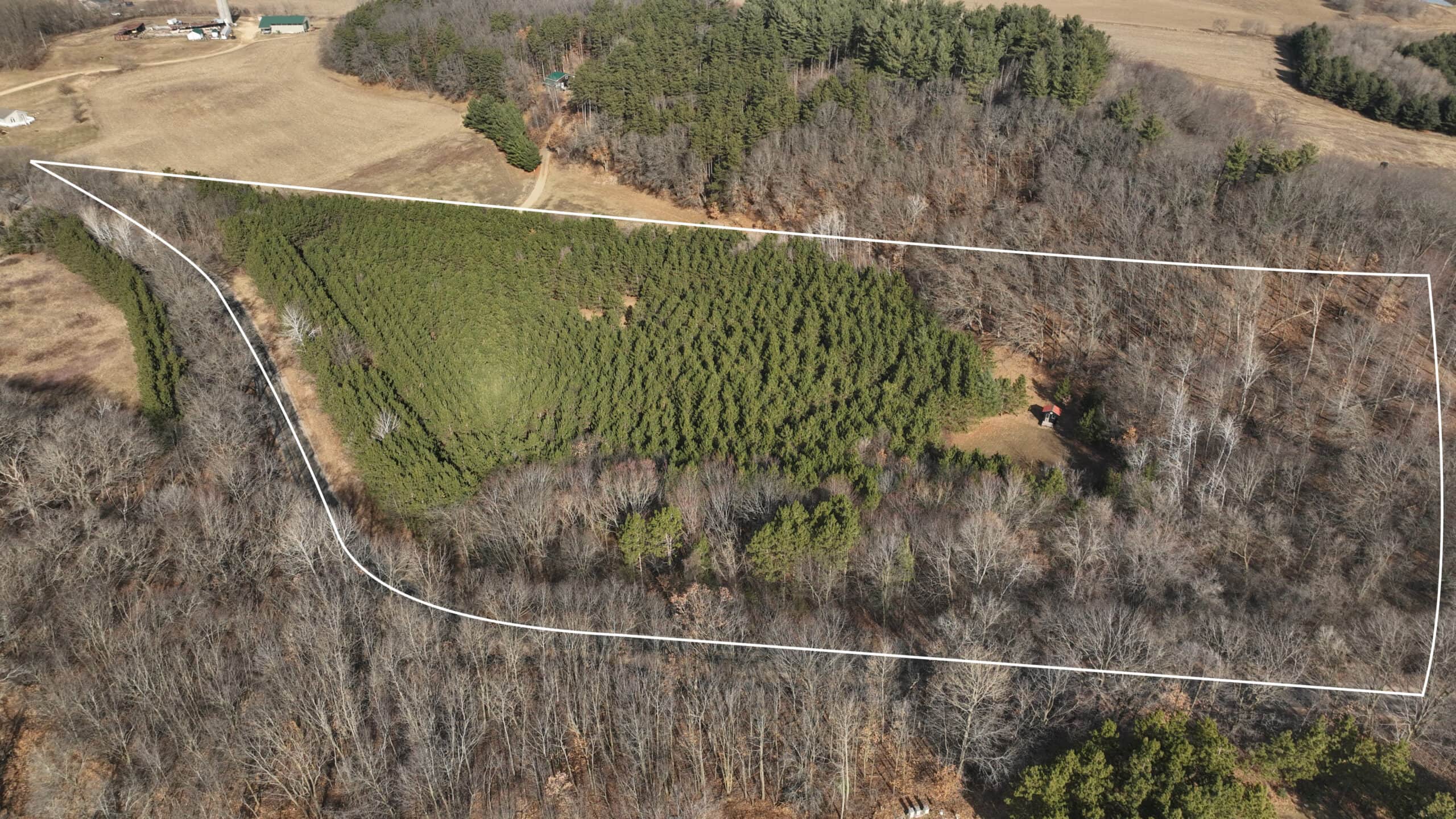 Small Hunting Property with Build Site for sale in Trempealeau County