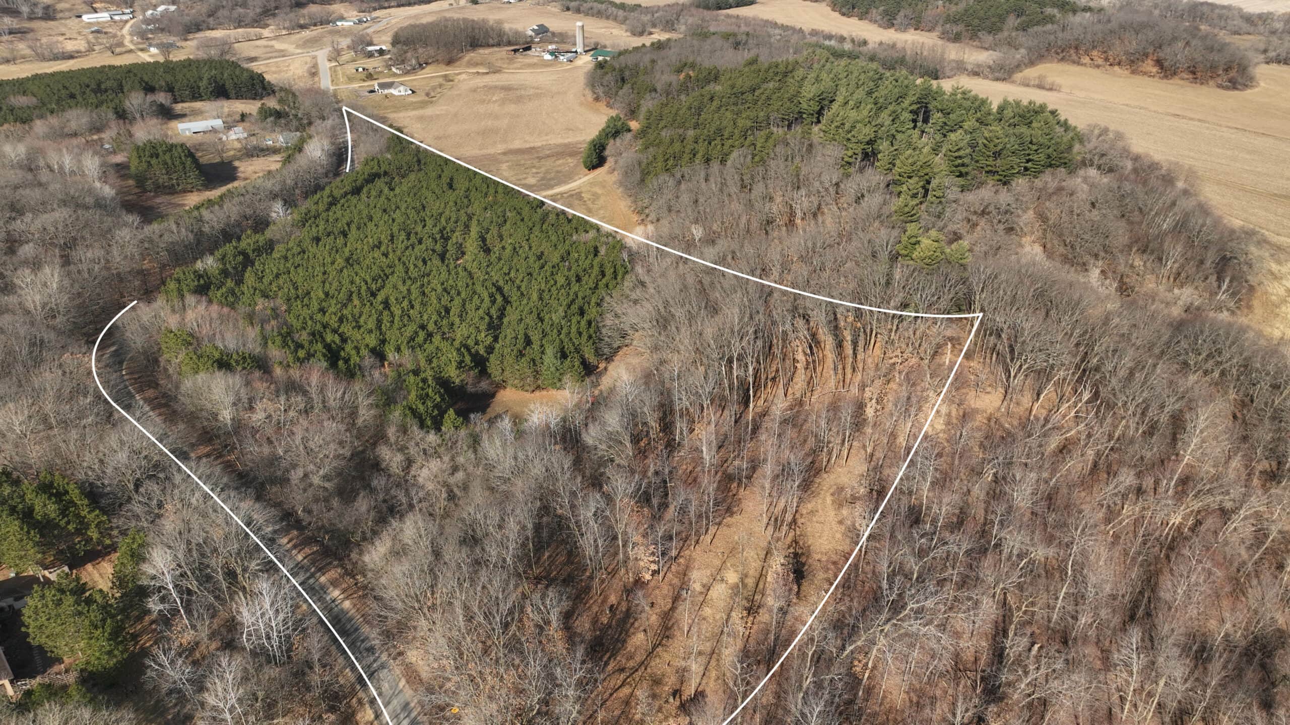 Small Hunting Property with Build Site for sale in Trempealeau County