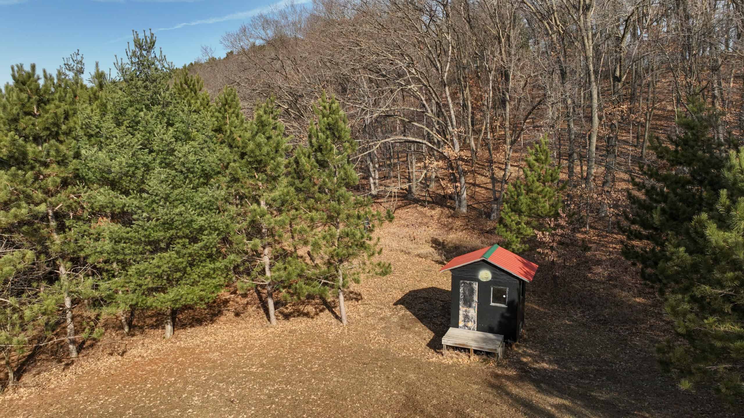 Small Hunting Property with Build Site for sale in Trempealeau County