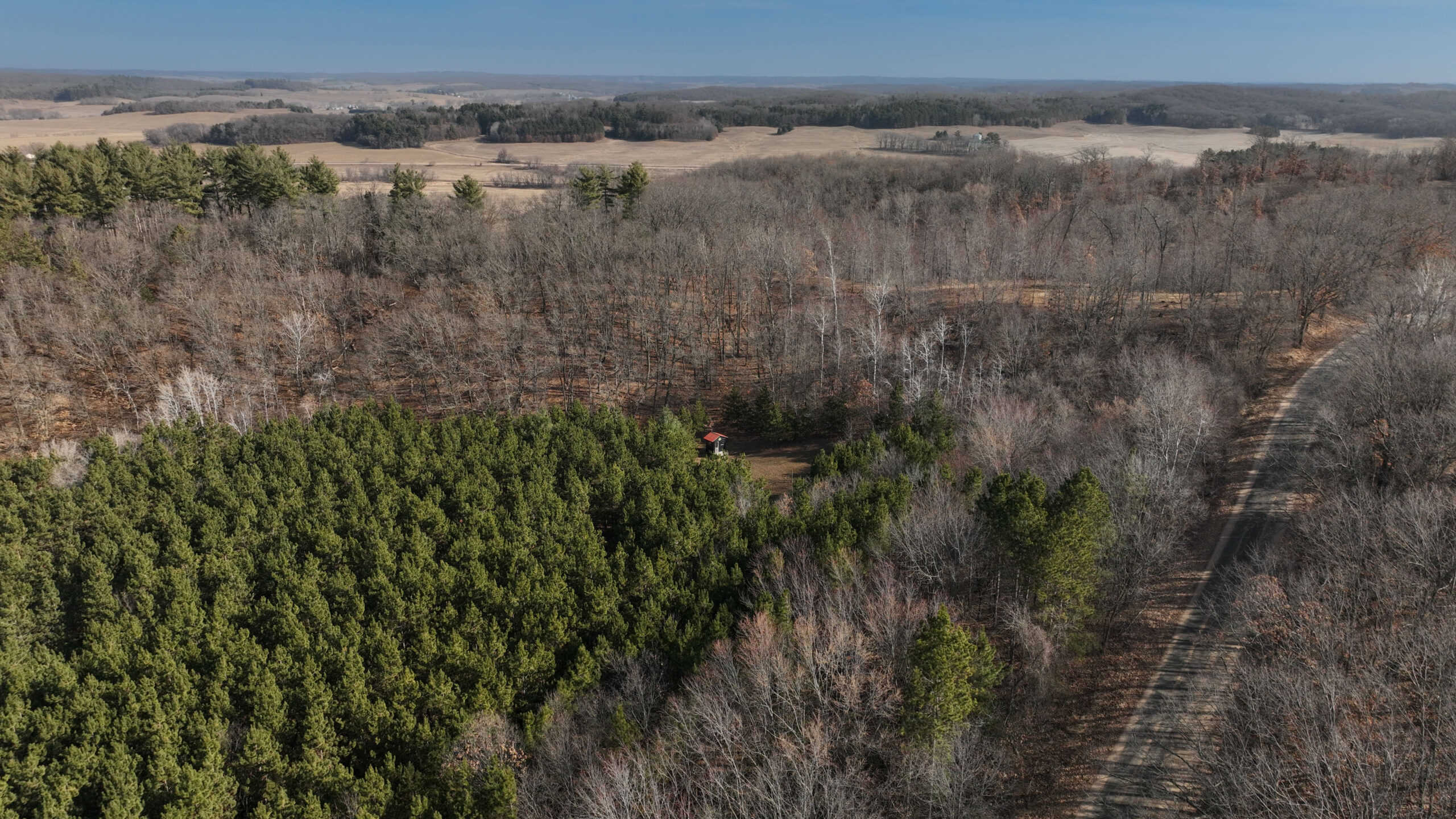 Small Hunting Property with Build Site for sale in Trempealeau County