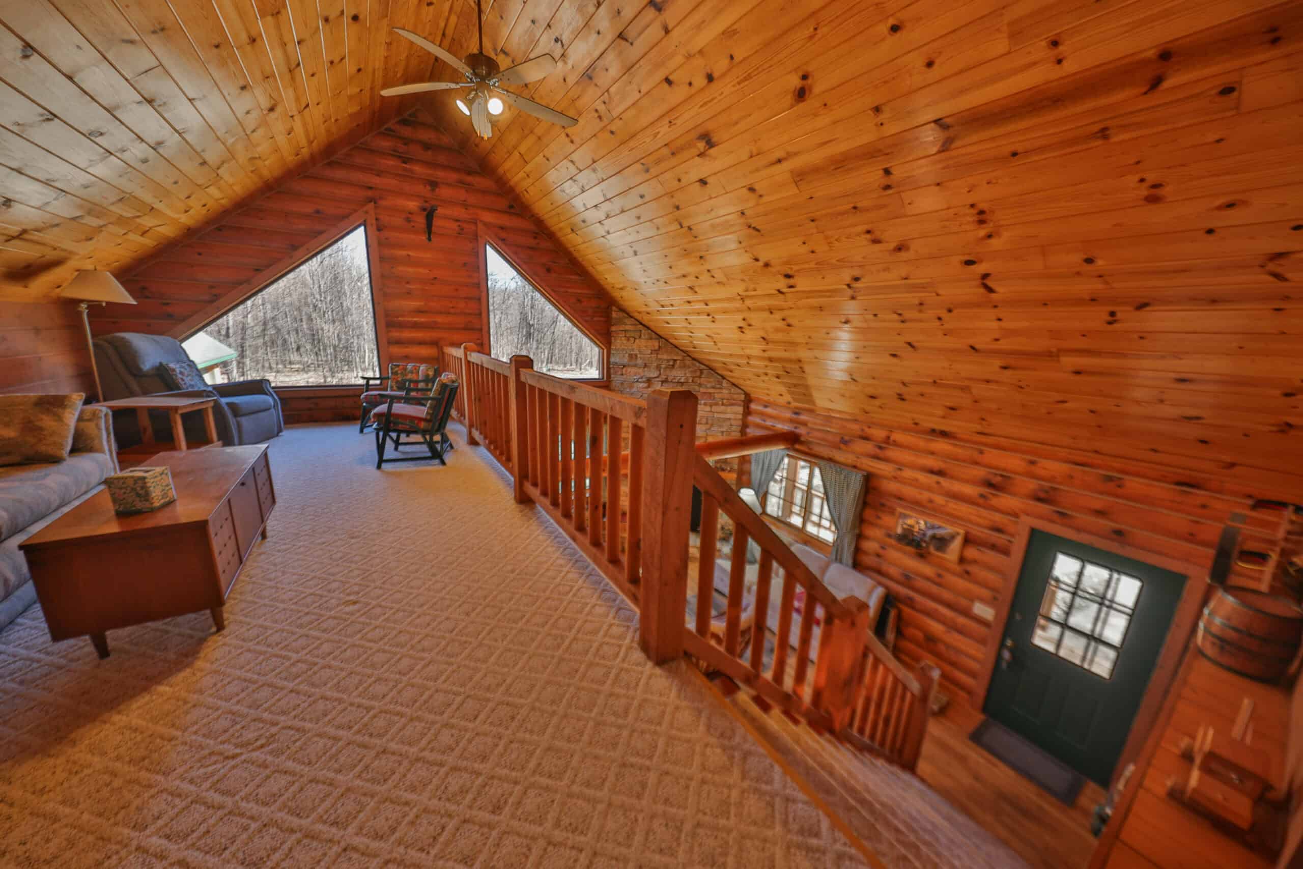 Log Home with OldGrowth Forest for sale in Monroe County, WI UC