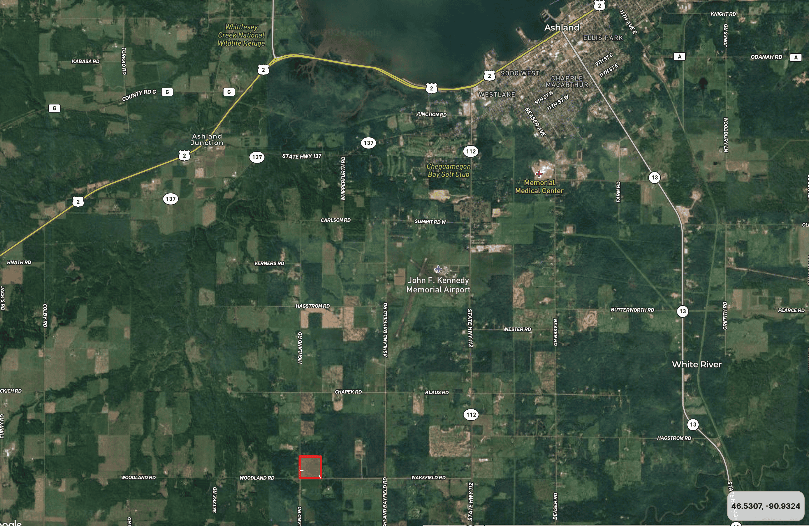 Farmland for sale in Bayfield County, Wisconsin