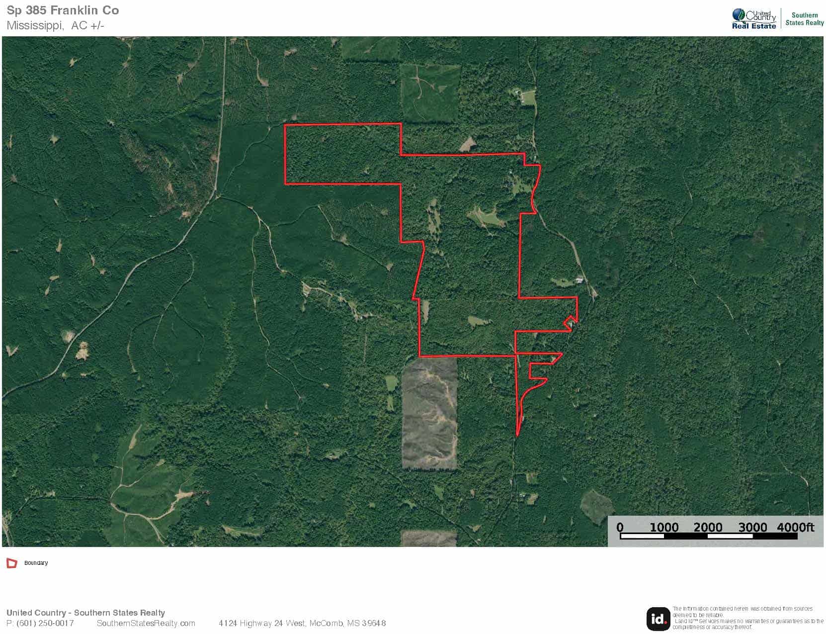 Hunting Land For Sale with Lodge in Franklin County MS
