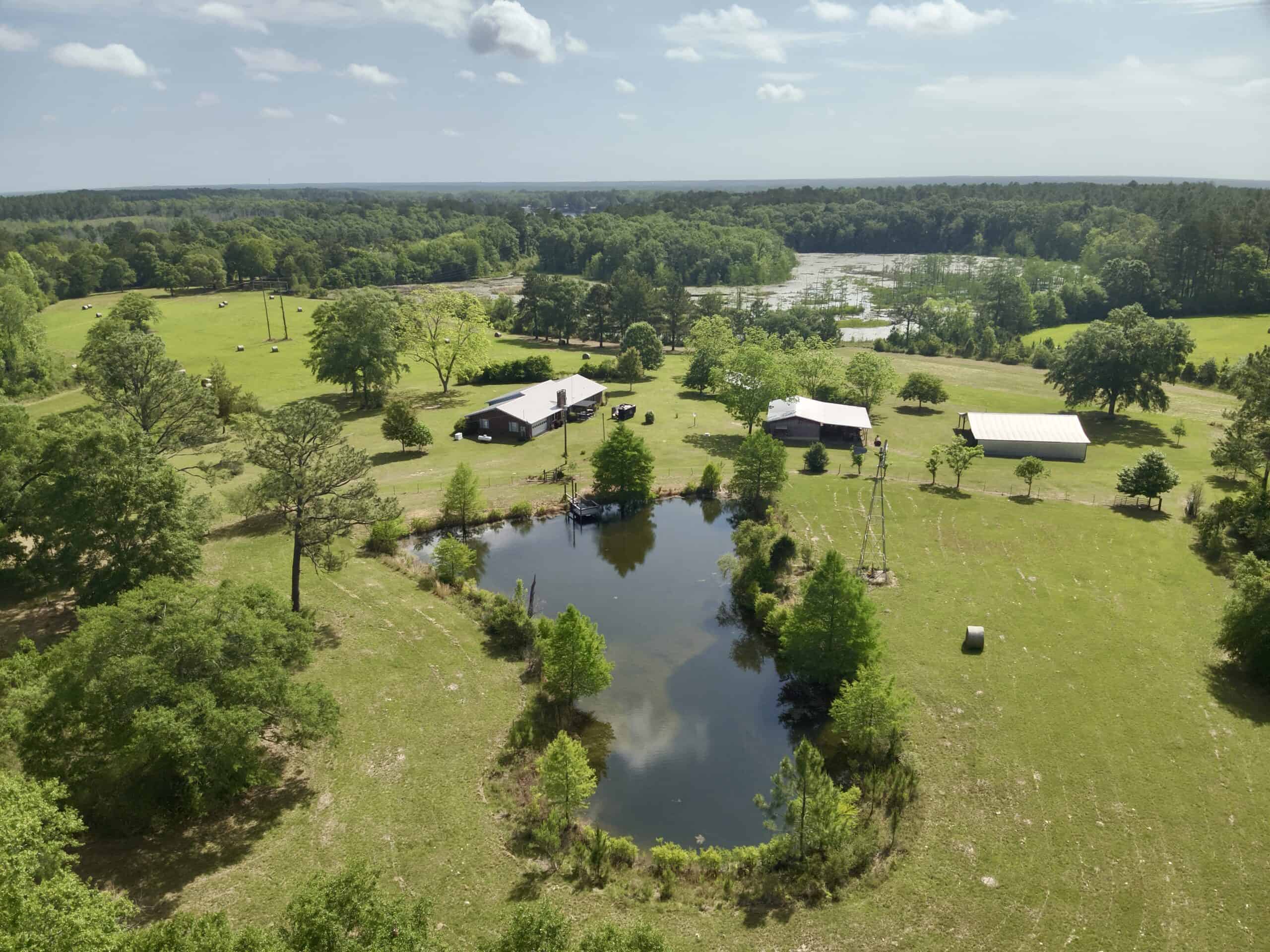 300ac North Florida Farm – Hunting Land & Home for Sale