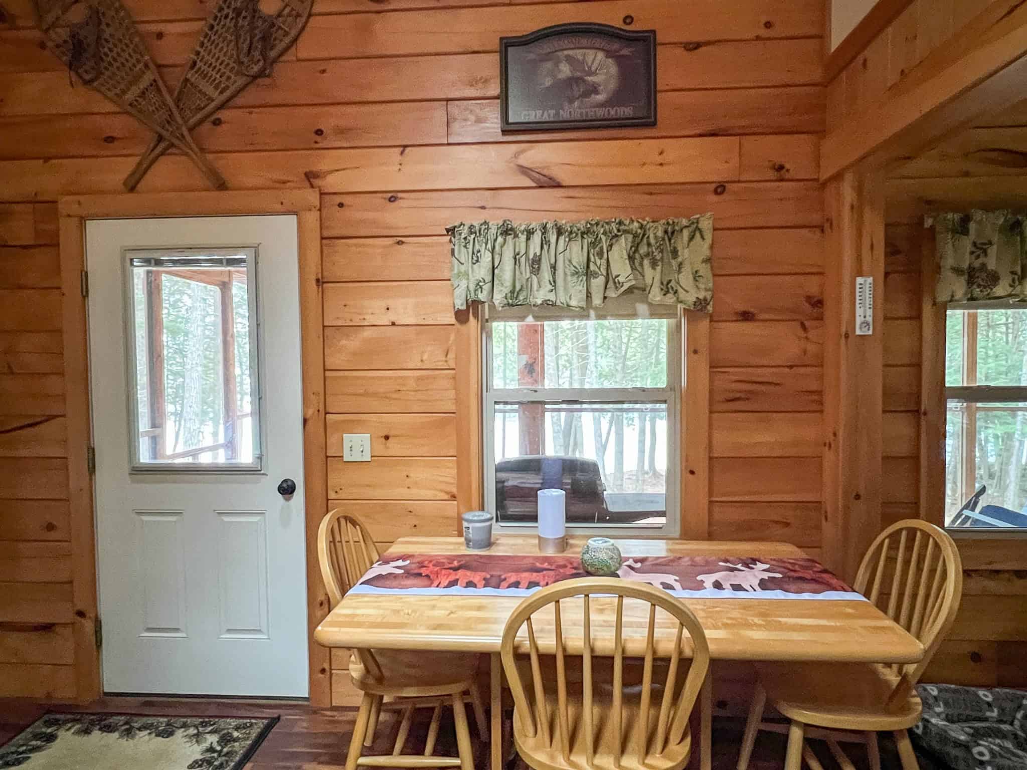 Maine Lakefront Log Home