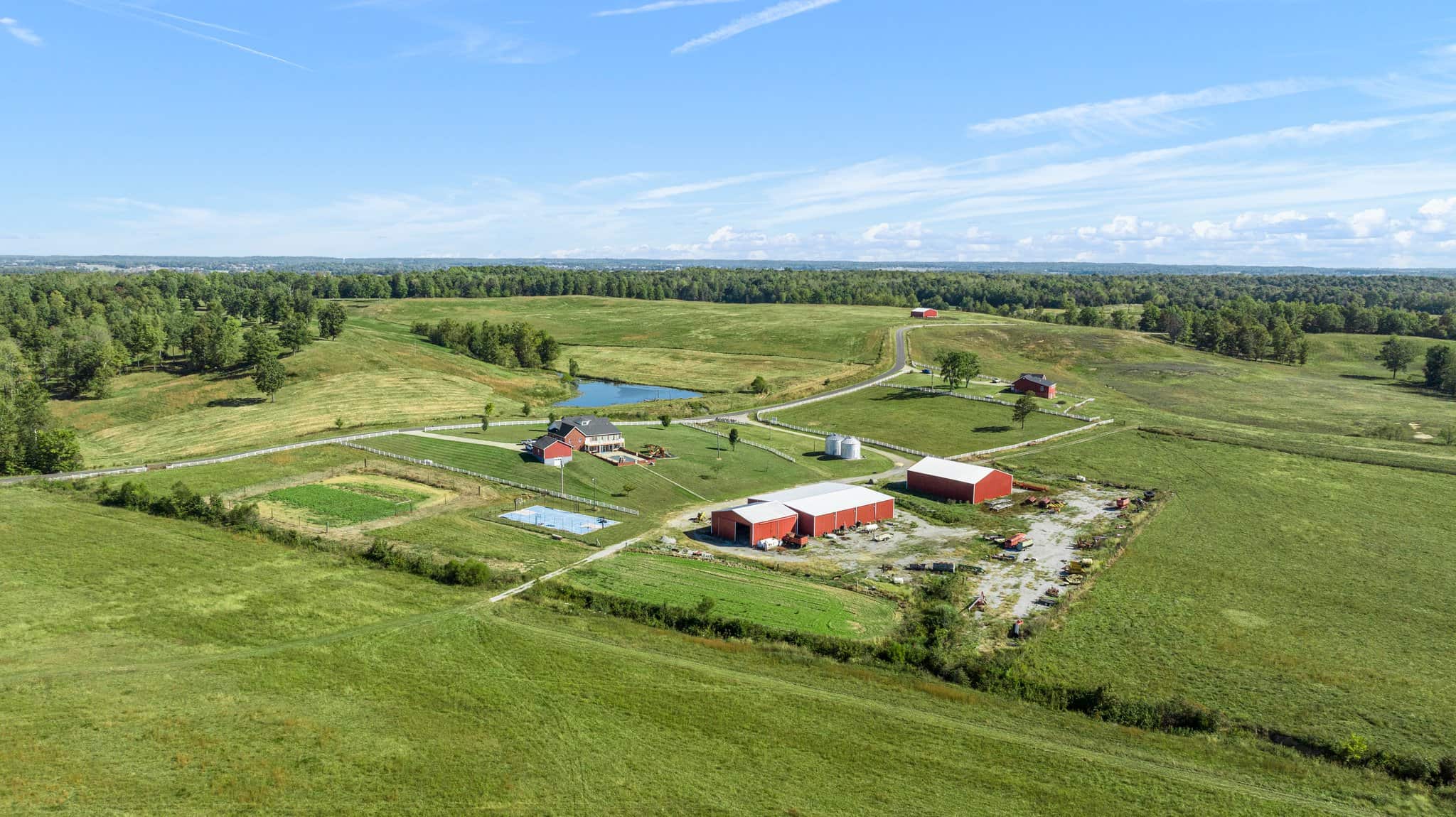 600 Acre Cattle Farm & Hunting Property w/ 3 Custom-Built Residential Homes w/ Basements & Room To Grow, A Turn-Key Opportunity in Nebo, KY 42441