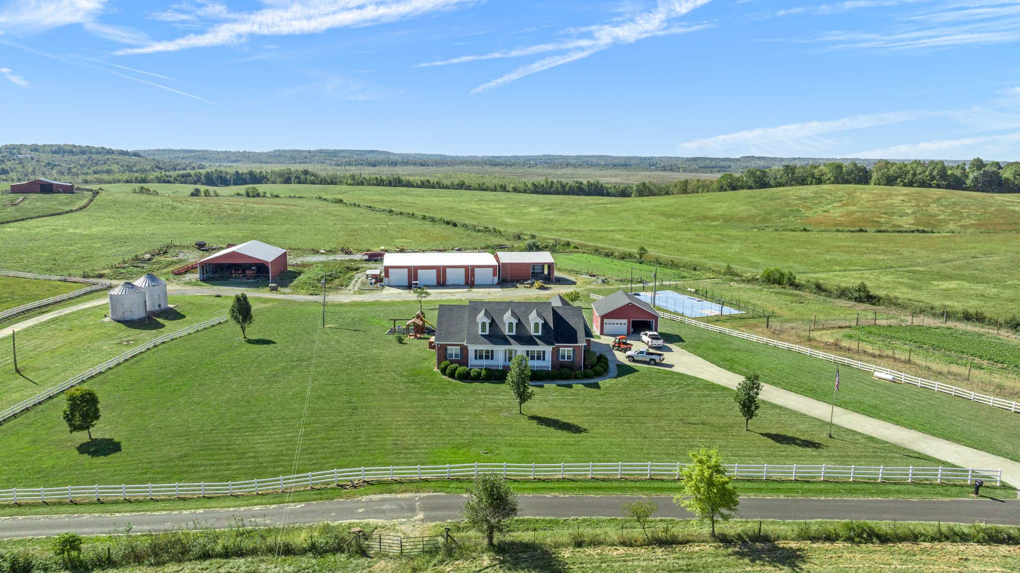 600 Acre Cattle Farm & Hunting Property w/ 3 Custom-Built Residential Homes w/ Basements & Room To Grow, A Turn-Key Opportunity in Nebo, KY 42441