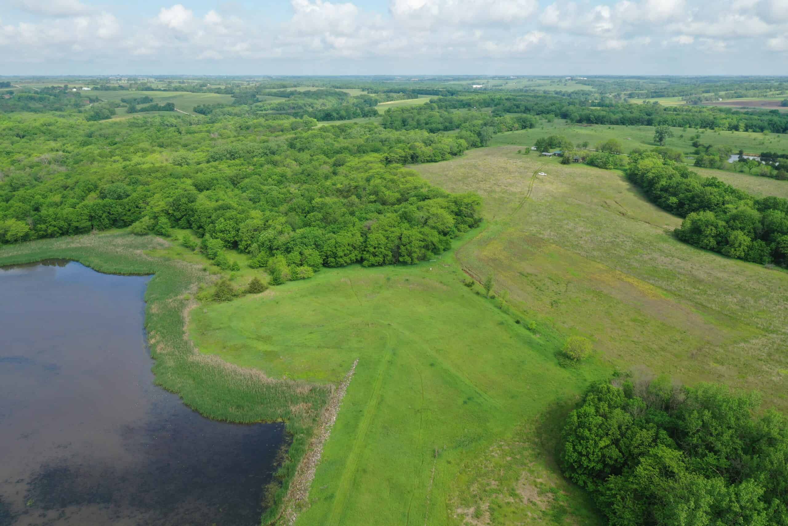 75 Acres m/l with Buildings/ Lake/ Income