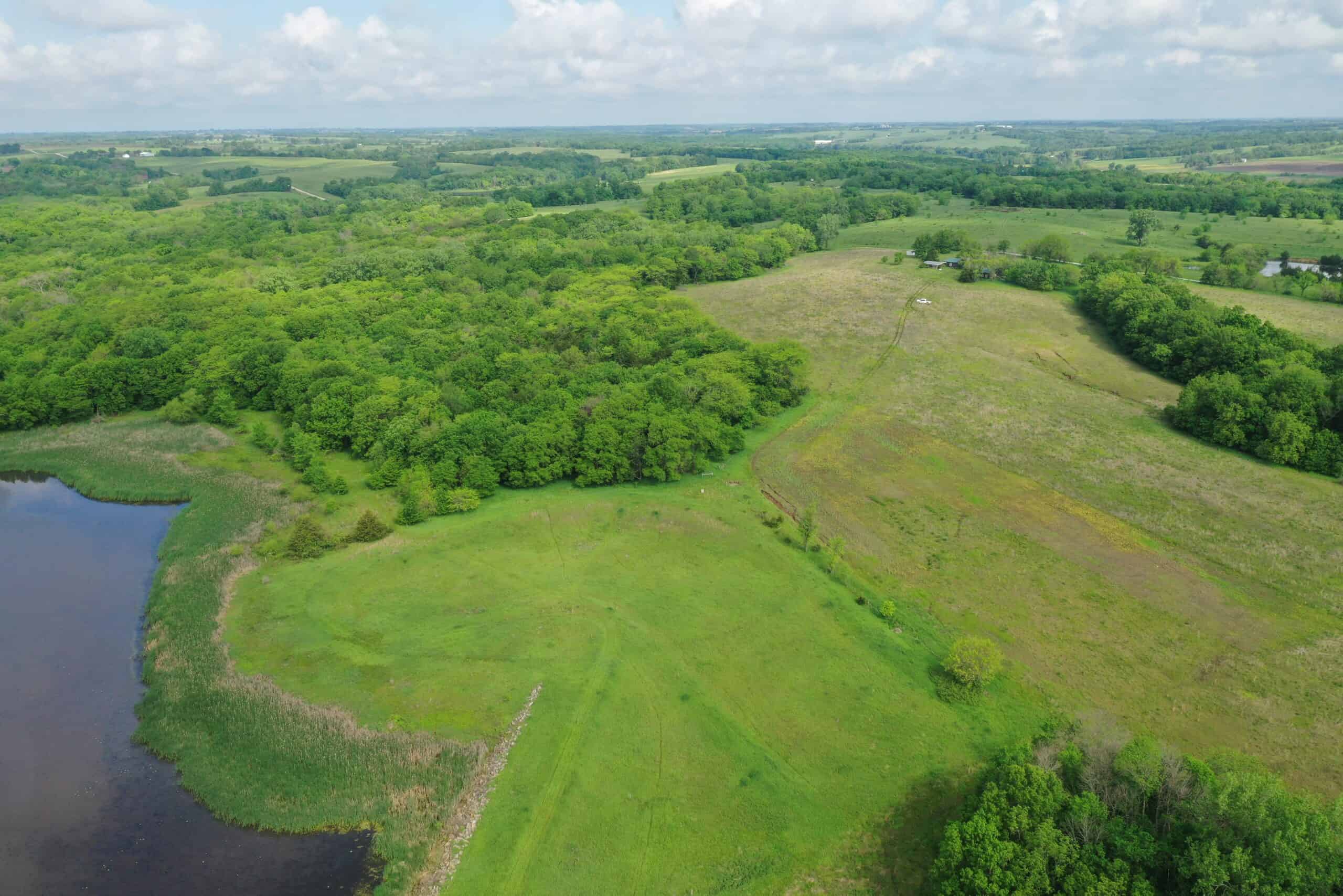 75 Acres m/l with Buildings/ Lake/ Income