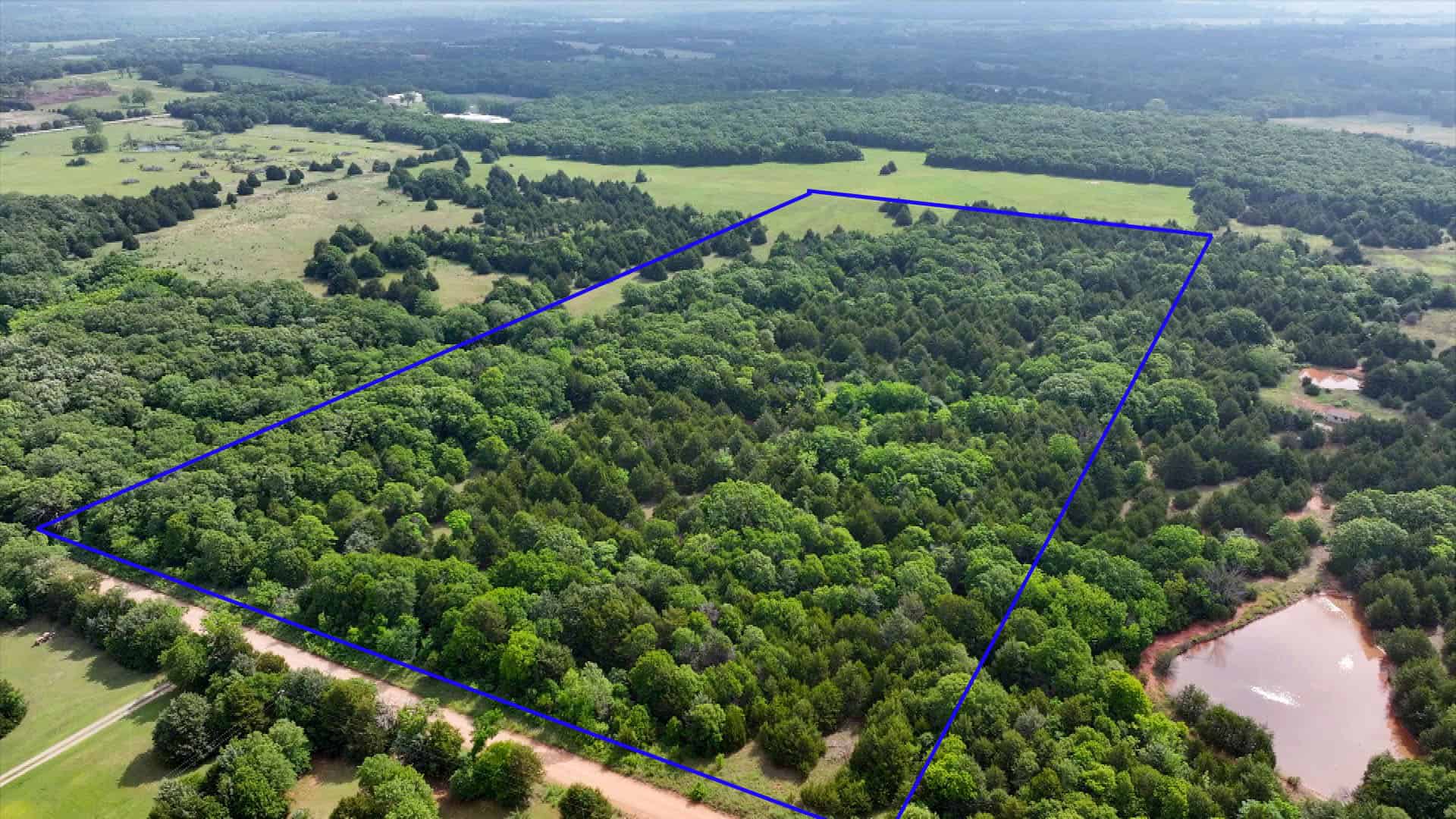 Private Wooded Property Sparks, OK Land For Sale