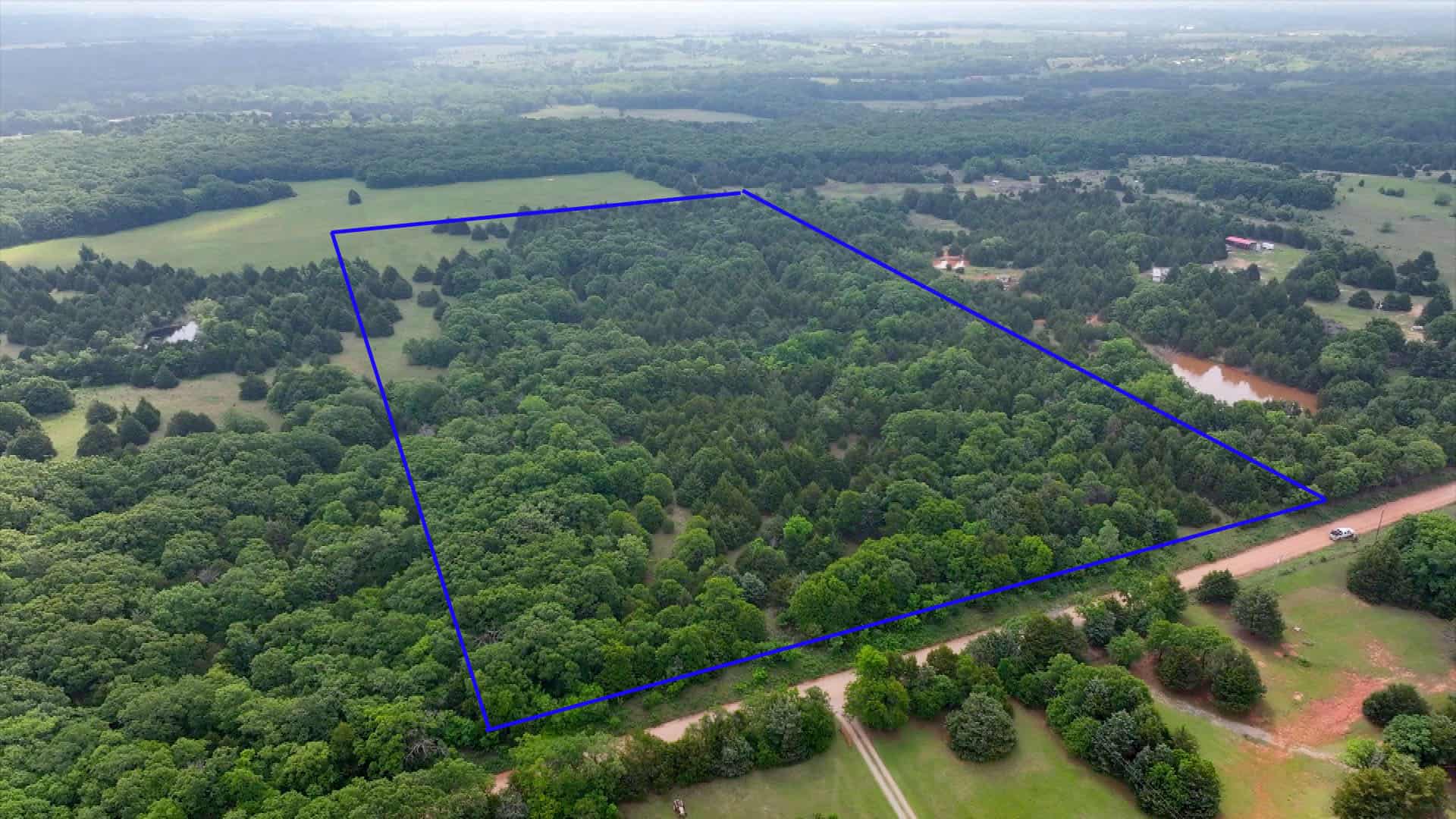 Private Wooded Property Sparks, OK Land For Sale