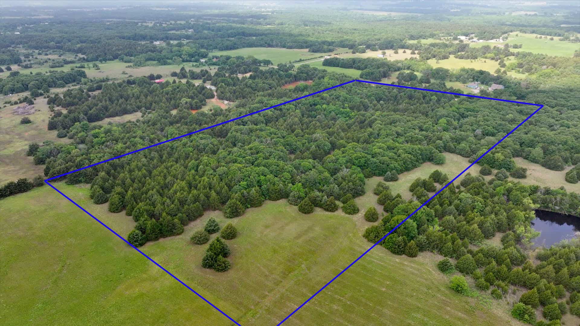 Private Wooded Property Sparks, OK Land For Sale