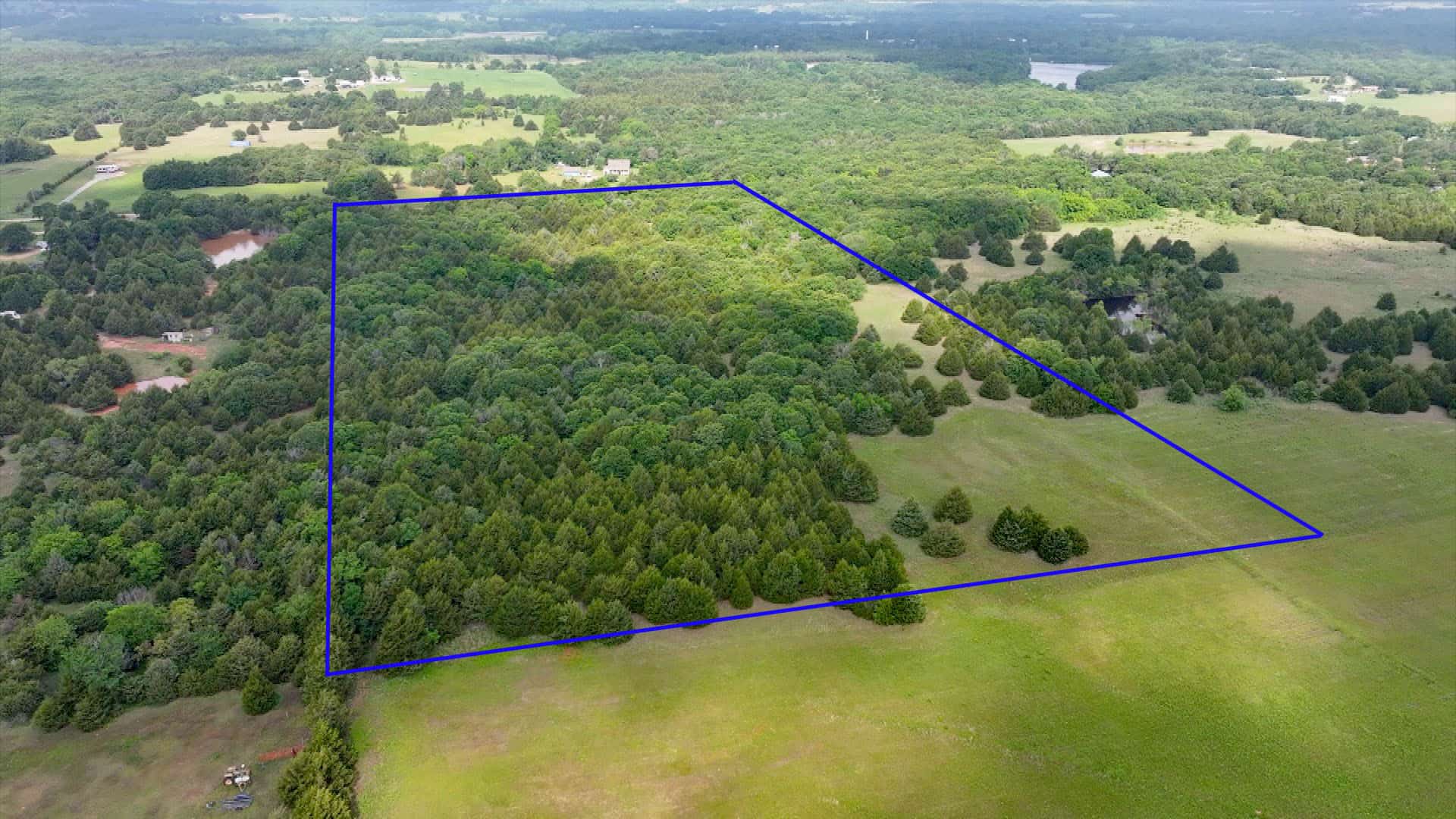 Private Wooded Property Sparks, OK Land For Sale