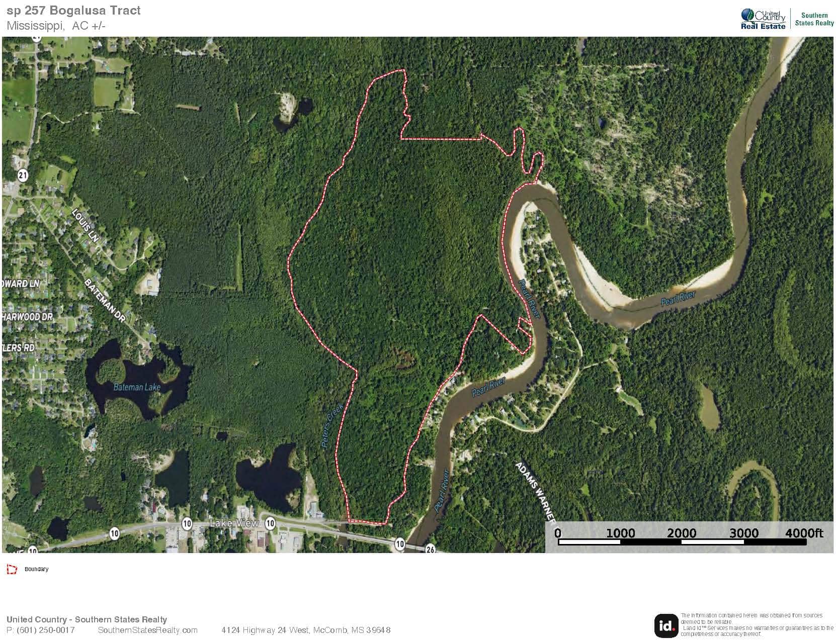 Hunting Land and Camp for Sale on the Pearl River