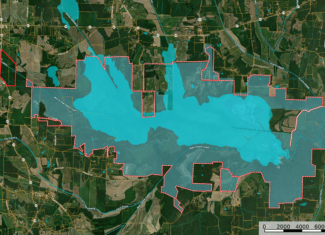LAND FOR SALE IN TN, 107 ACRES, HUNTING, WETLAND, CRP INCOME