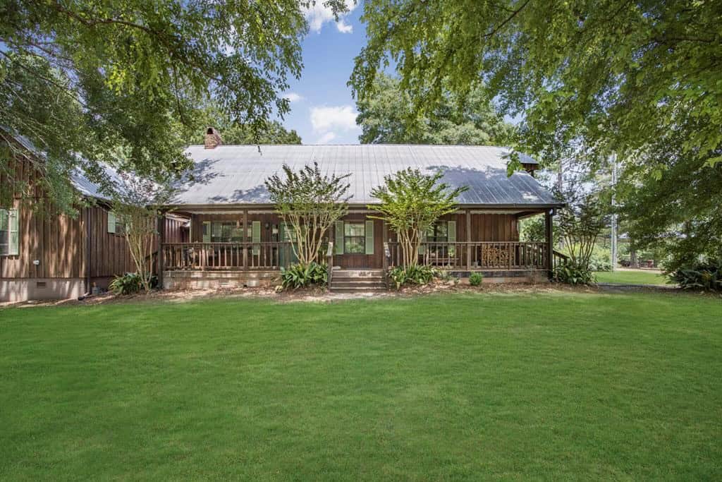 Country Home for Sale with Pond, Barn, Shops Marion Co, MS