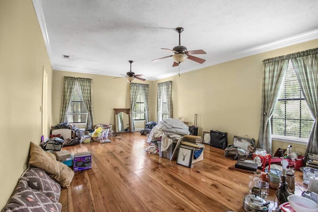 Country Home for Sale with Pond, Barn, Shops Marion Co, MS