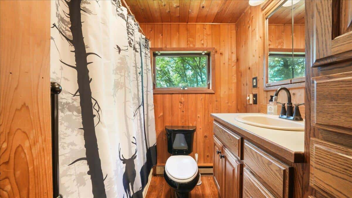 River Front Cabin on 67 Acres Jackson County WI