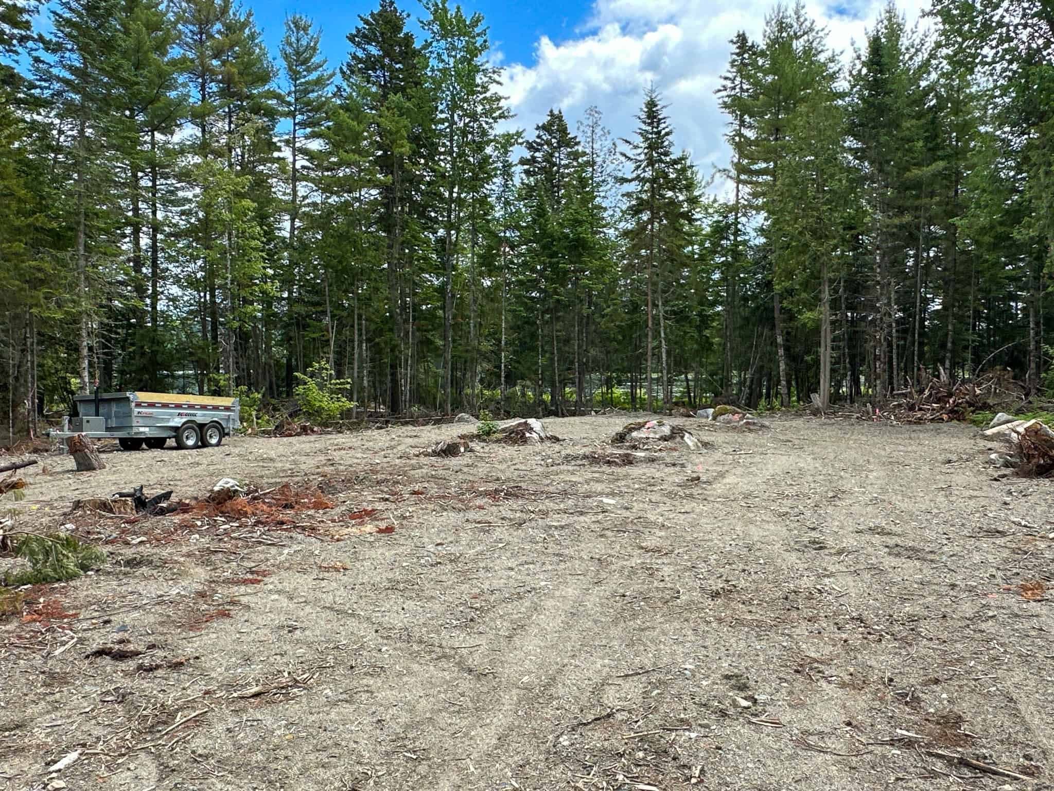 Maine Lakefront Land