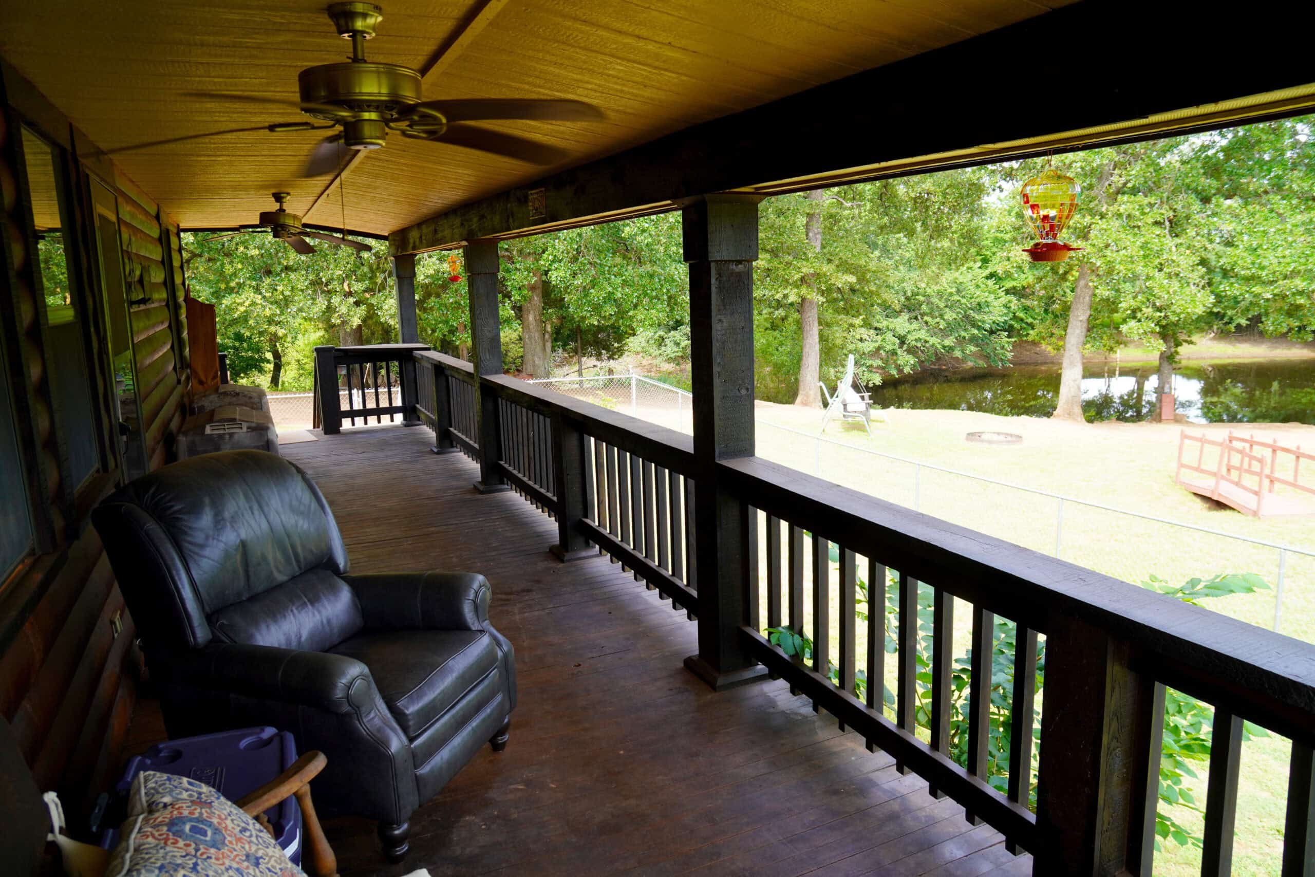 Cabin, Pond and Land For Sale, Perkins, Oklahoma