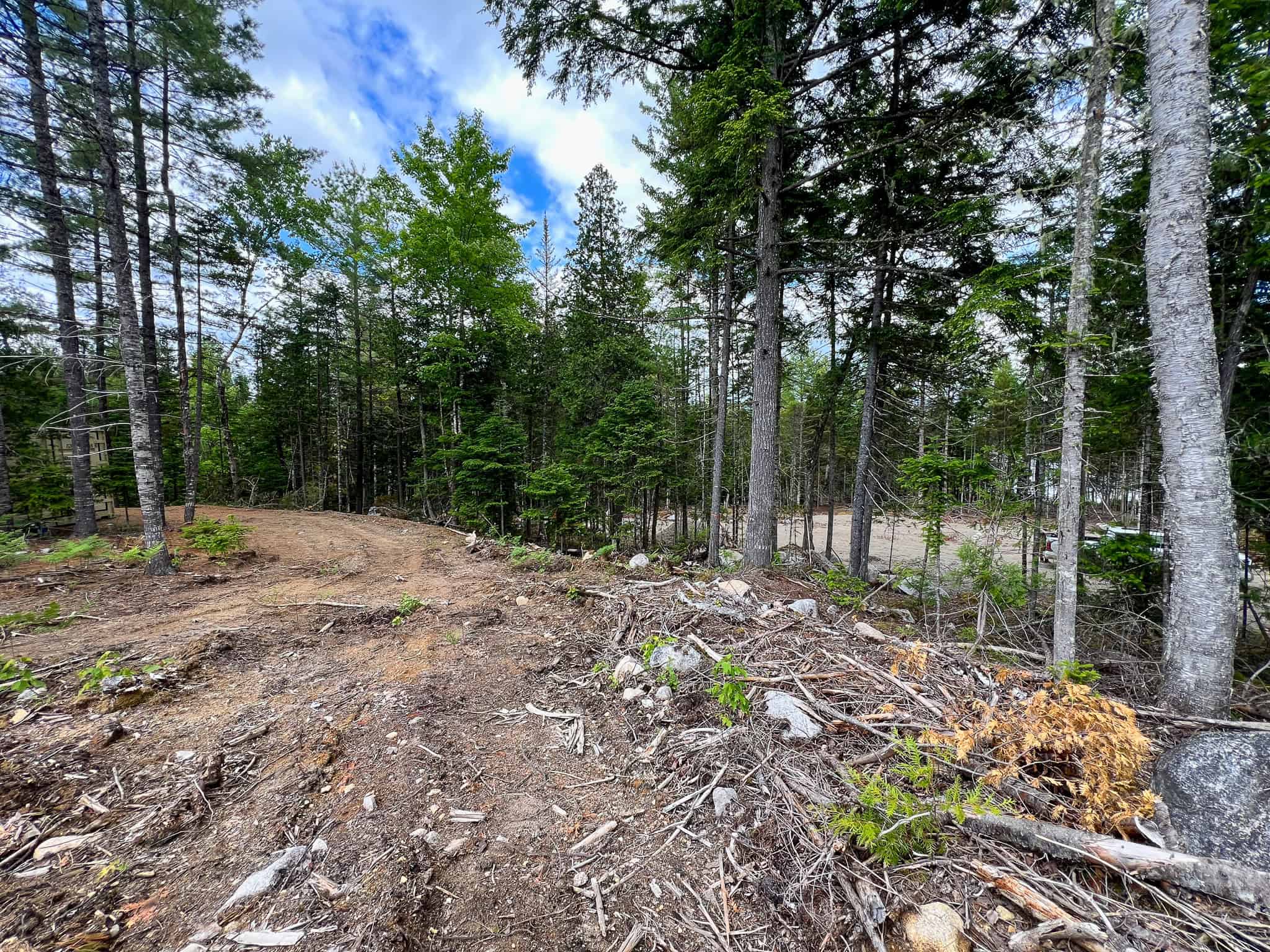 Maine Lakefront Land