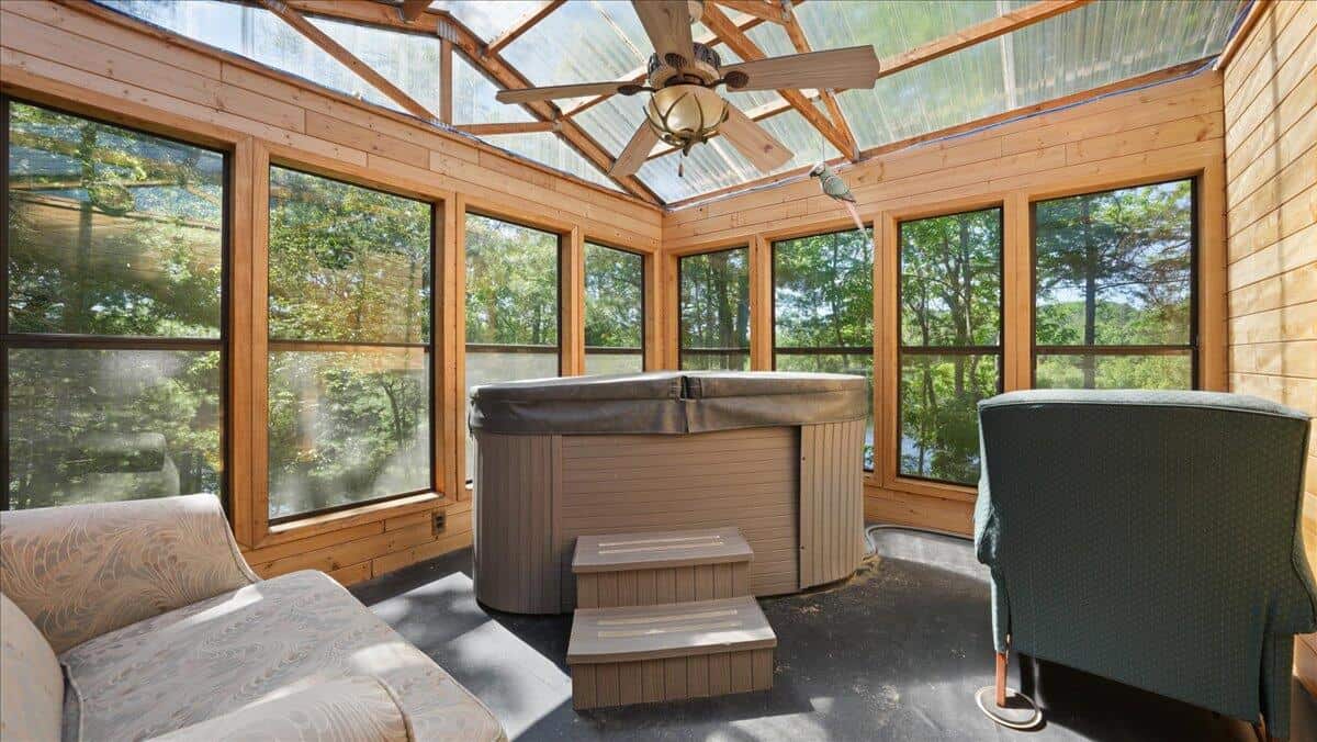River Front Cabin on 67 Acres Jackson County WI