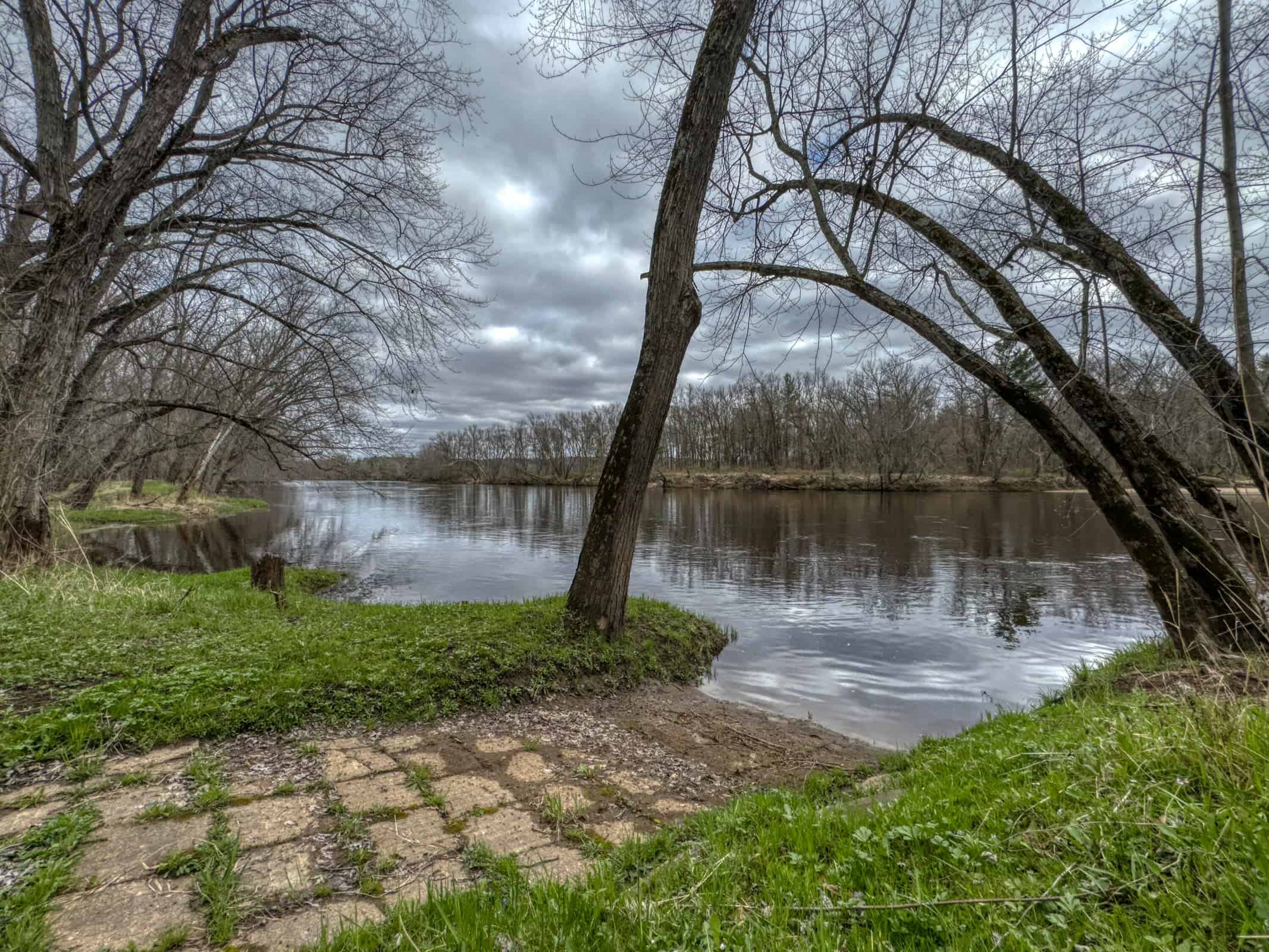 River Front Cabin on 67 Acres Jackson County WI