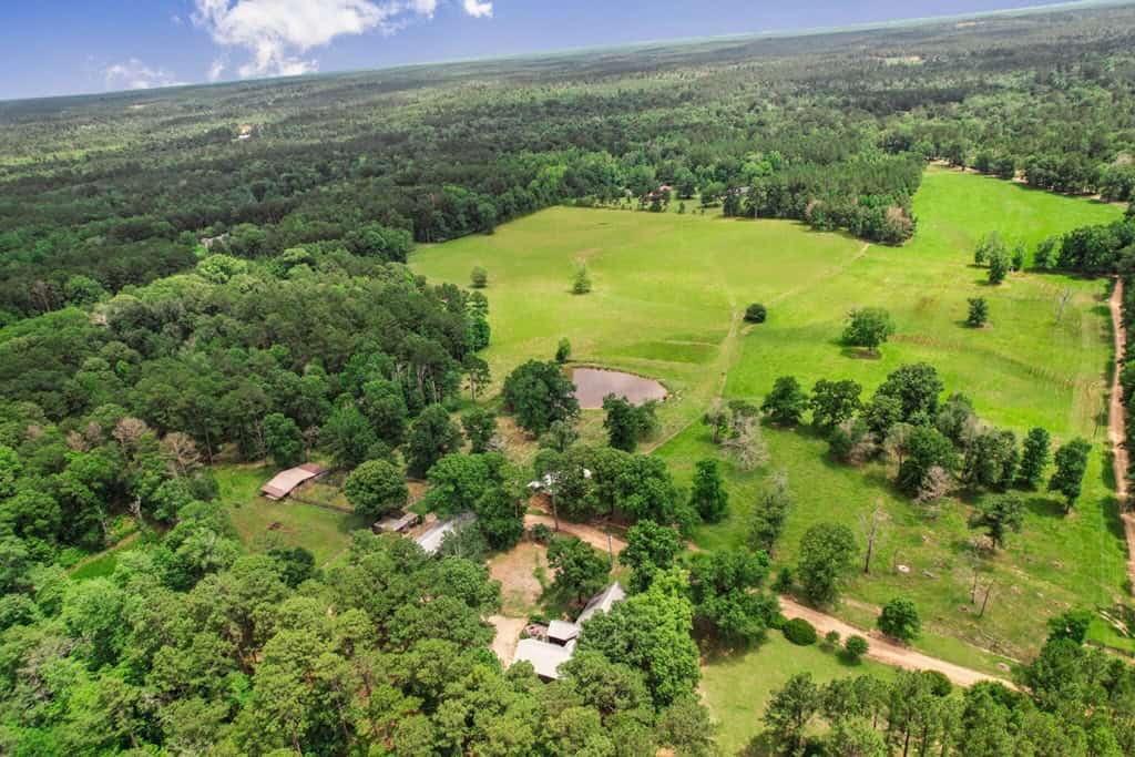 Country Home for Sale with Pond, Barn, Shops Marion Co, MS