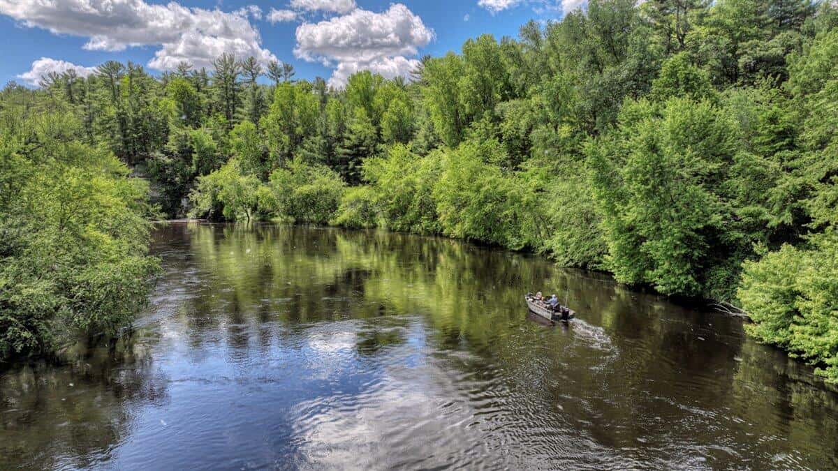 River Front Cabin on 67 Acres Jackson County WI
