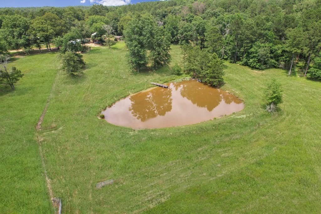 Country Home for Sale with Pond, Barn, Shops Marion Co, MS