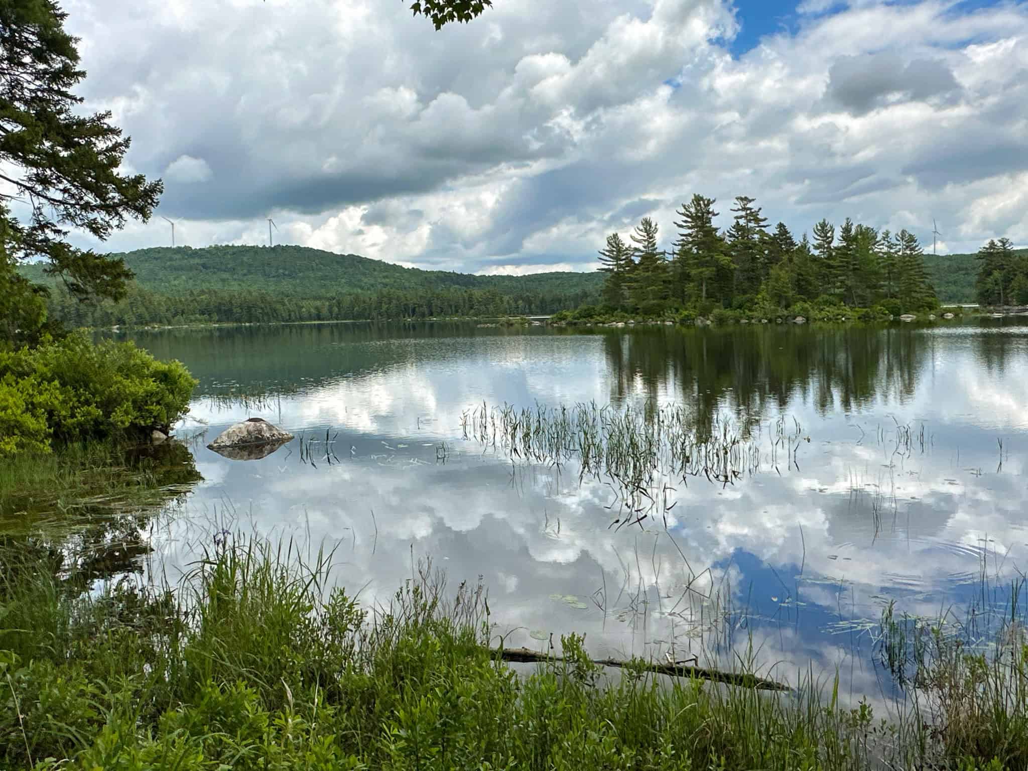 Maine Lakefront Land