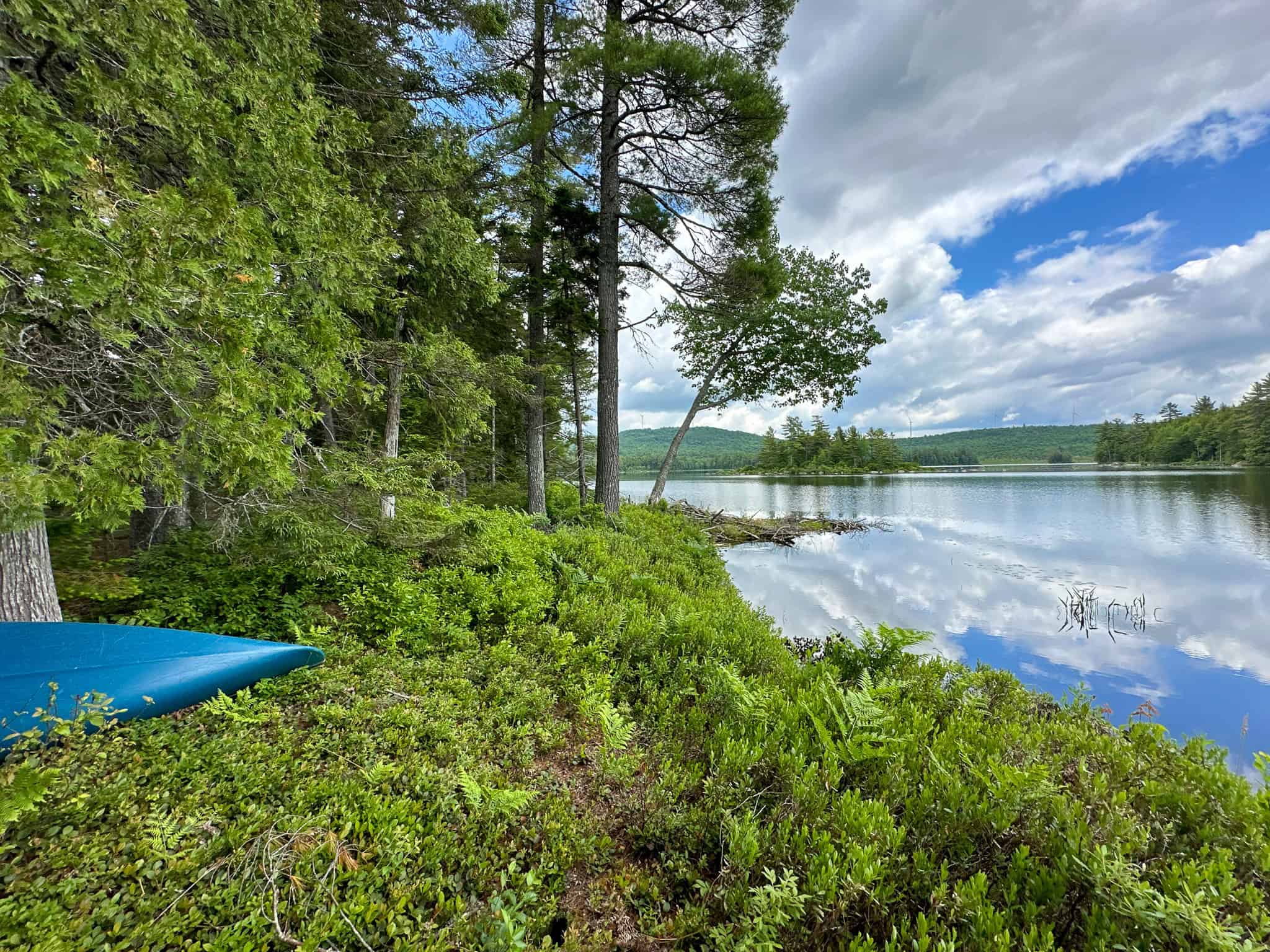 Maine Lakefront Land
