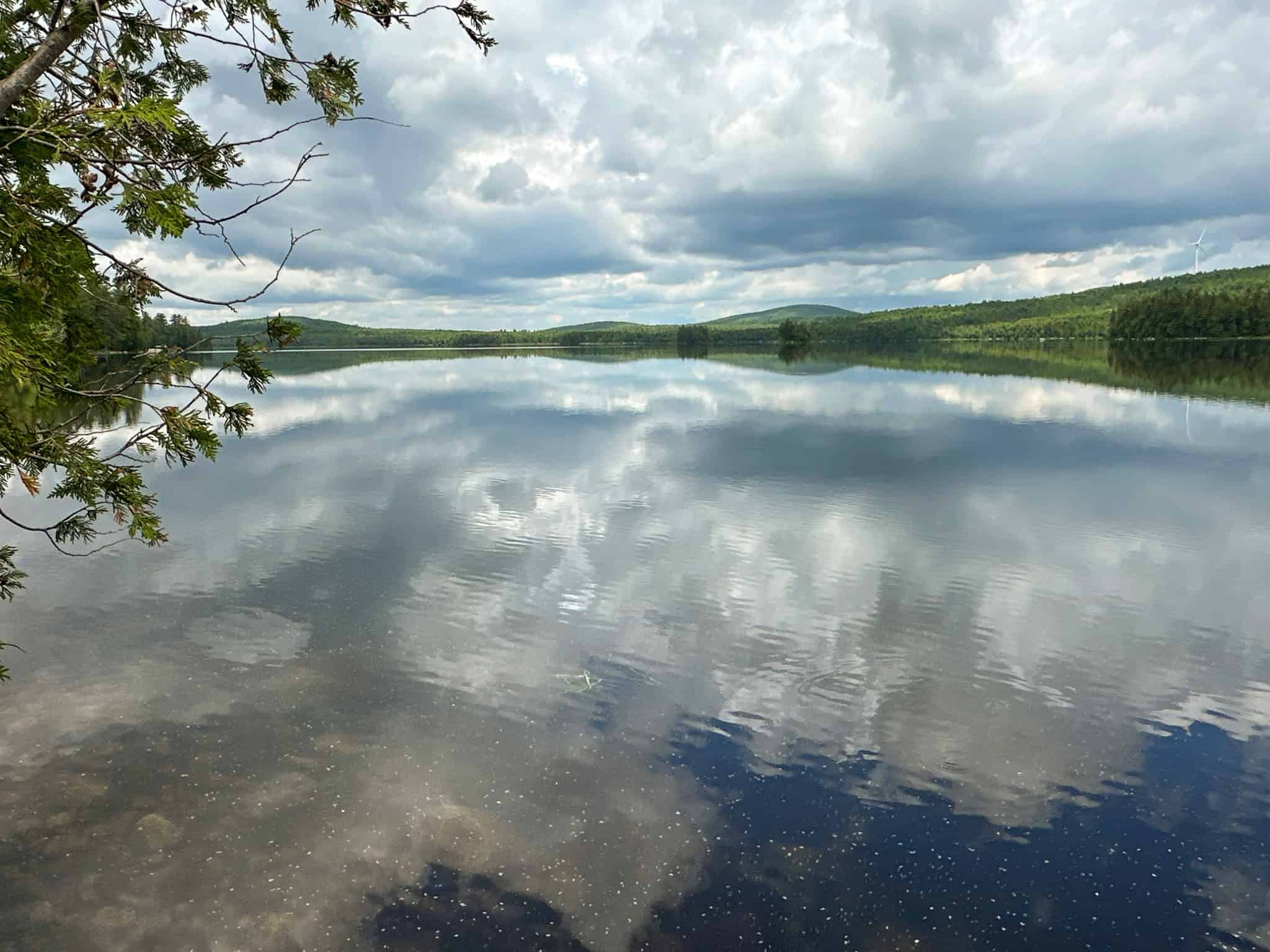 Maine Lakefront Land